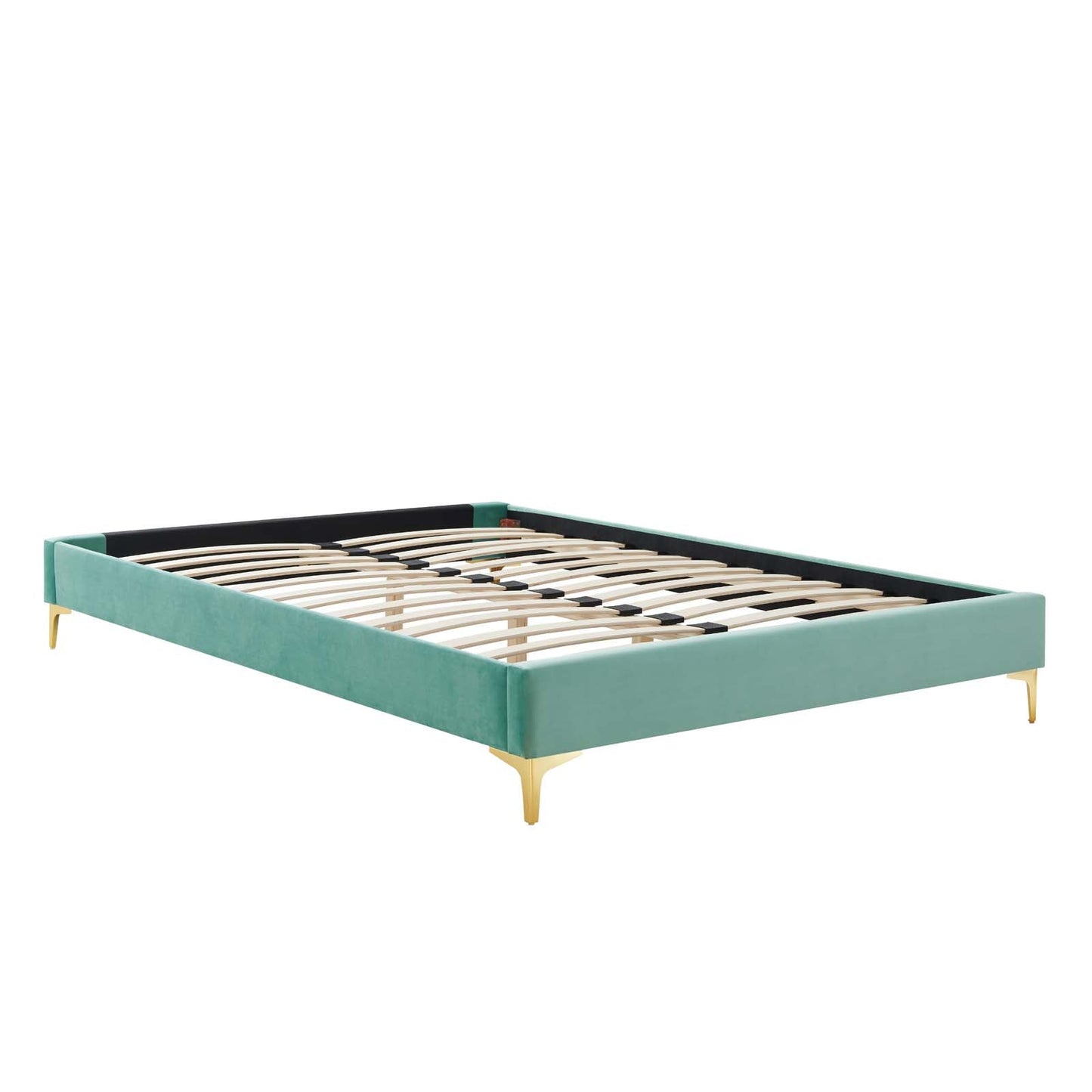 Reagan Full Performance Velvet Platform Bed By Modway - MOD-6891 | Beds | Modishstore - 63