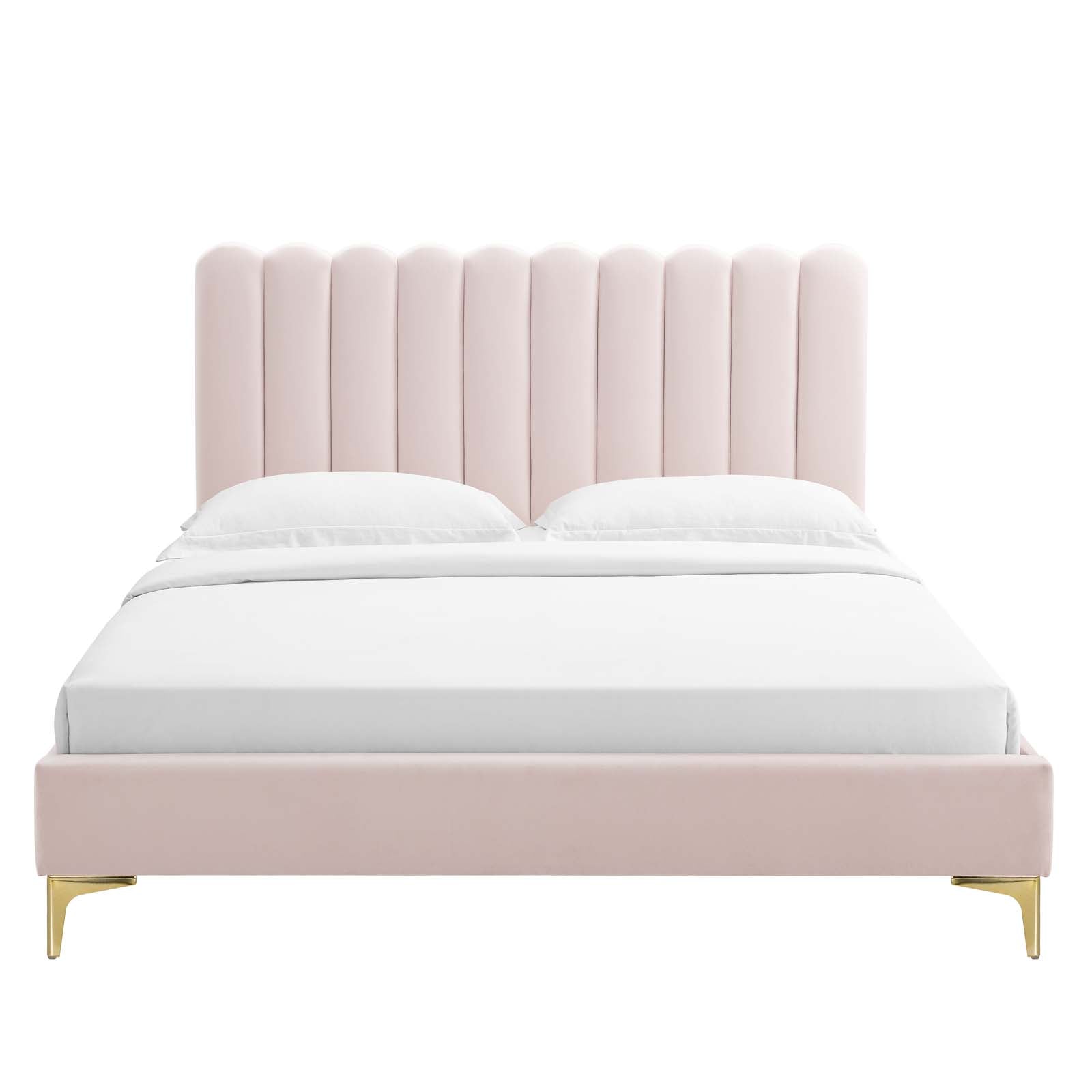Reagan Full Performance Velvet Platform Bed By Modway - MOD-6891 | Beds | Modishstore - 92