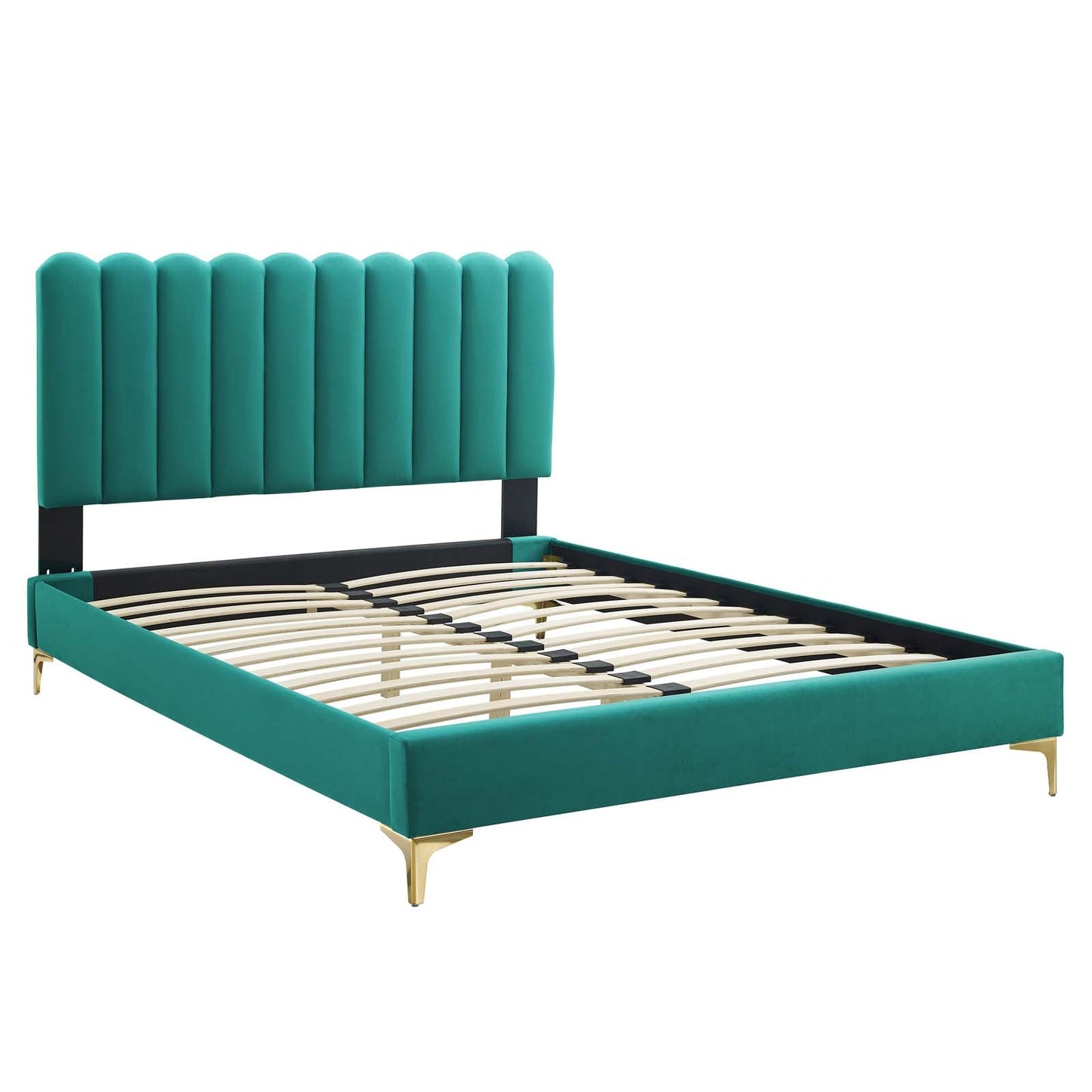 Reagan Full Performance Velvet Platform Bed By Modway - MOD-6891 | Beds | Modishstore - 106