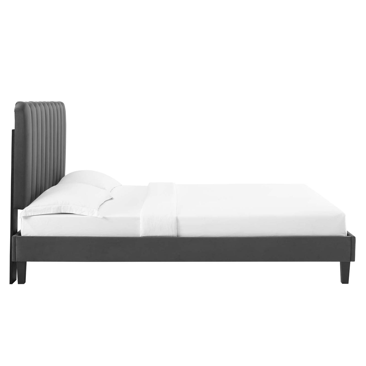 Reagan Full Performance Velvet Platform Bed By Modway - MOD-6893 | Beds | Modishstore - 11