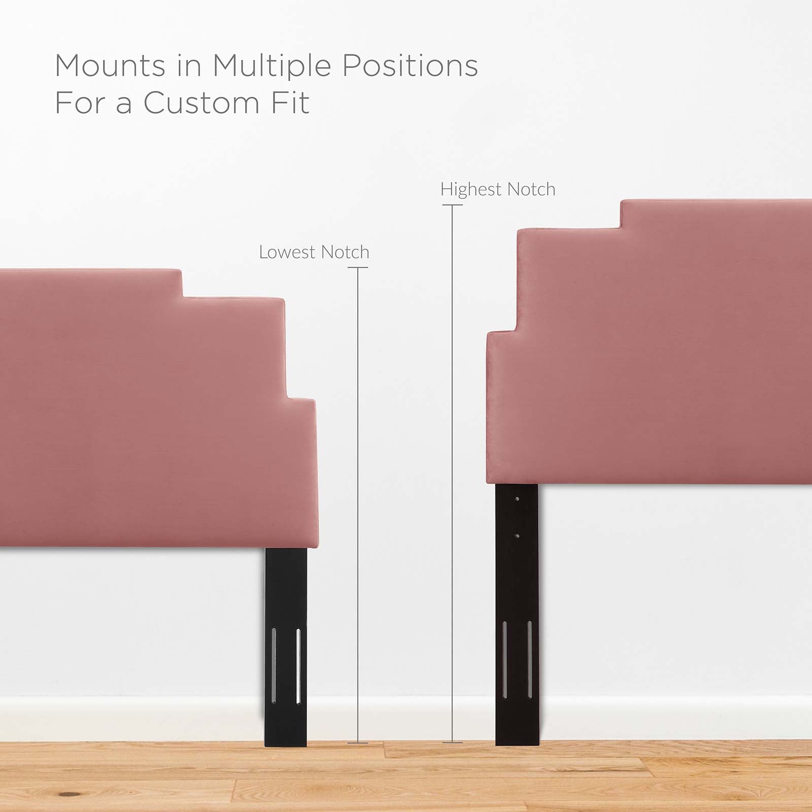 Modway Lindsey Performance Velvet Full Platform Bed | Beds | Modishstore-15