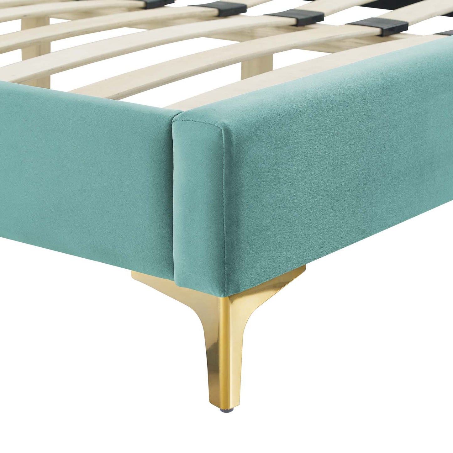 Modway Lindsey Performance Velvet Full Platform Bed | Beds | Modishstore-25