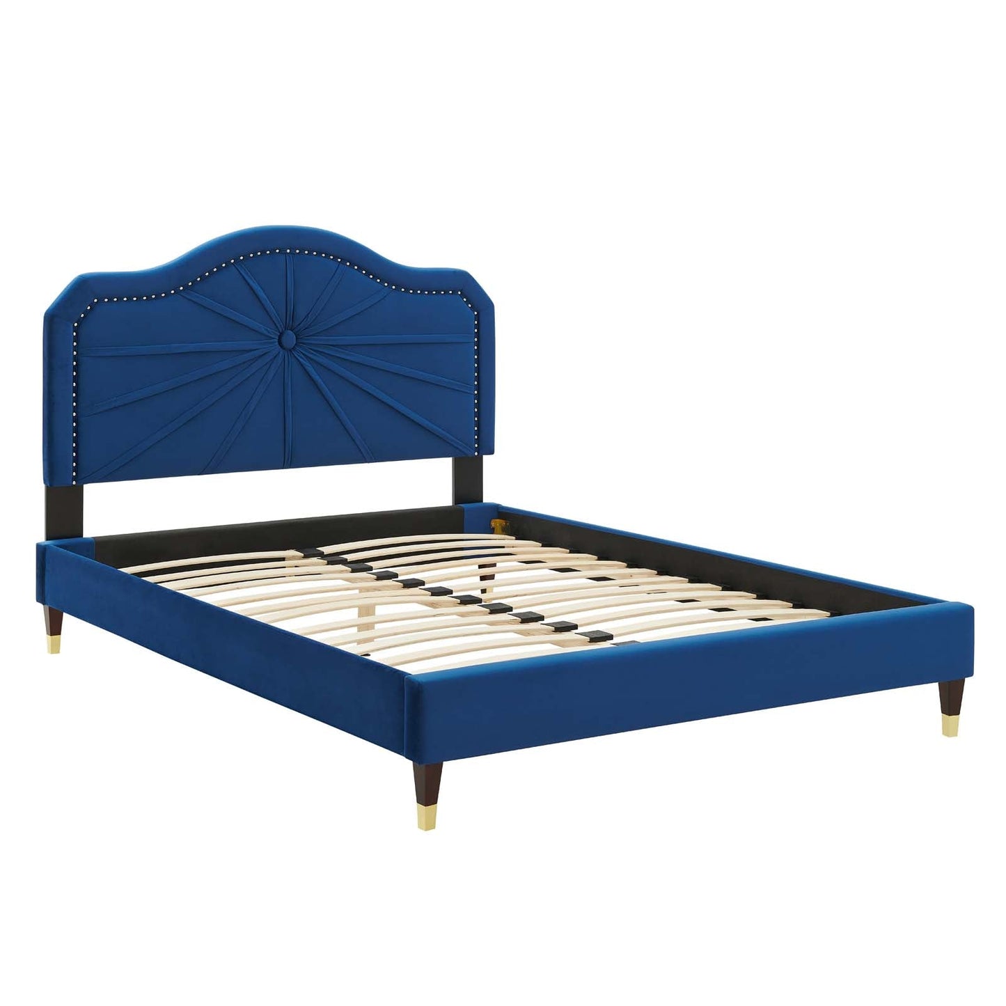 Modway Portia Performance Velvet Twin Platform Bed | Beds | Modishstore-34