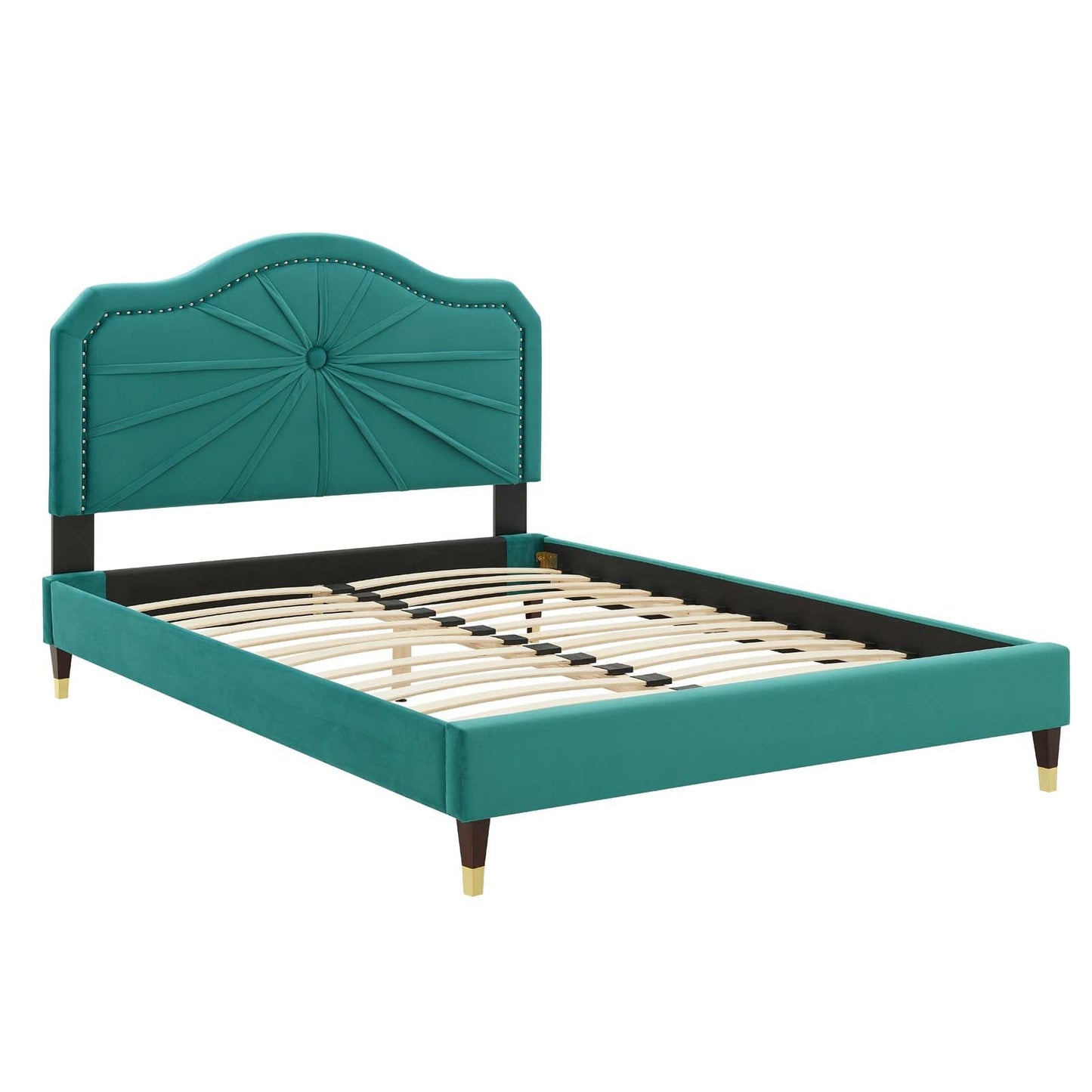 Modway Portia Performance Velvet Twin Platform Bed | Beds | Modishstore-50
