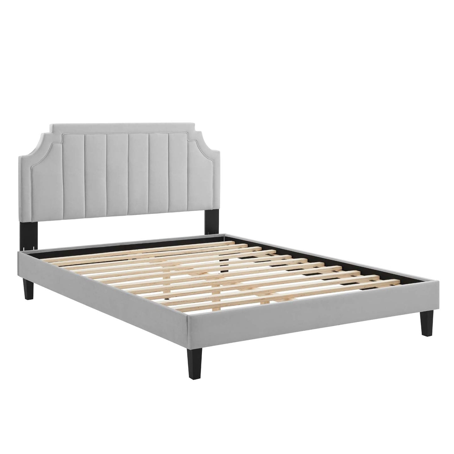 Modway Sienna Performance Velvet Twin Platform Bed | Beds | Modishstore-17