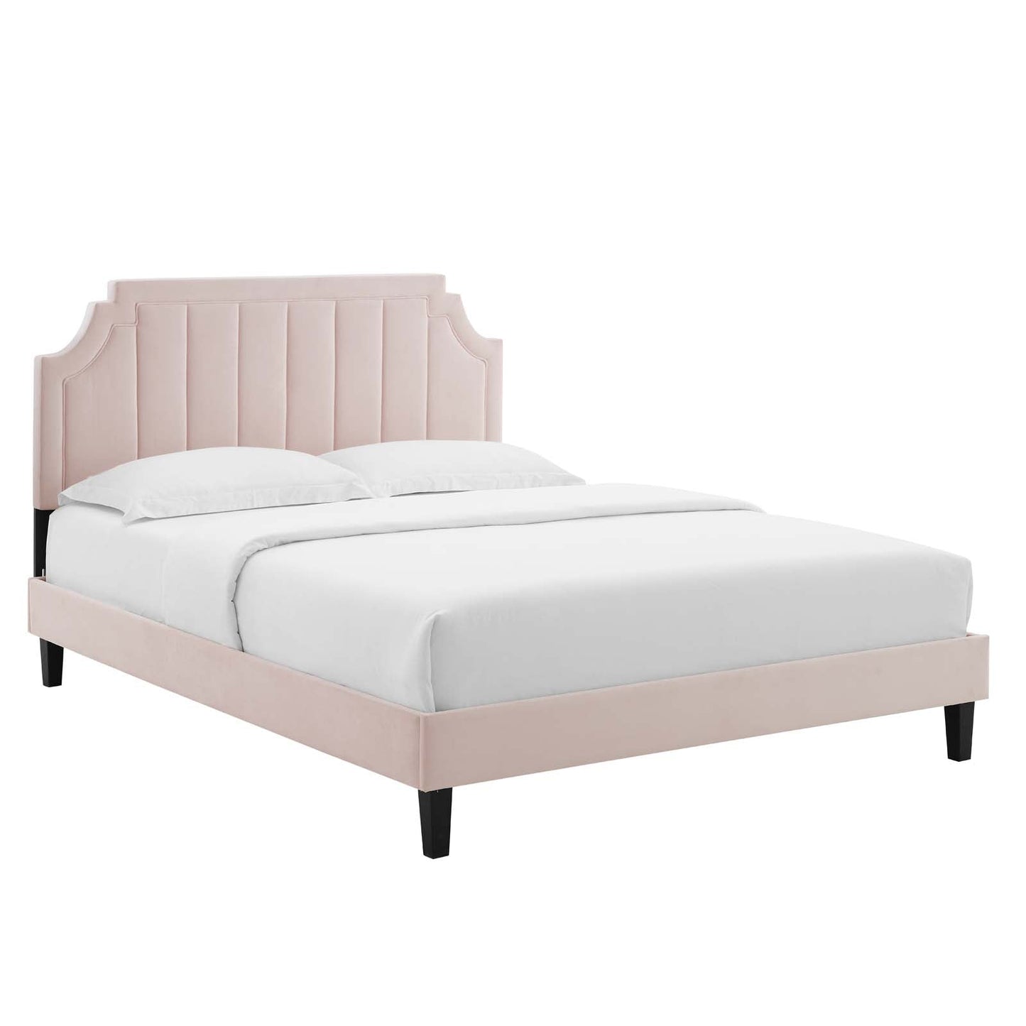 Modway Sienna Performance Velvet Twin Platform Bed | Beds | Modishstore-37