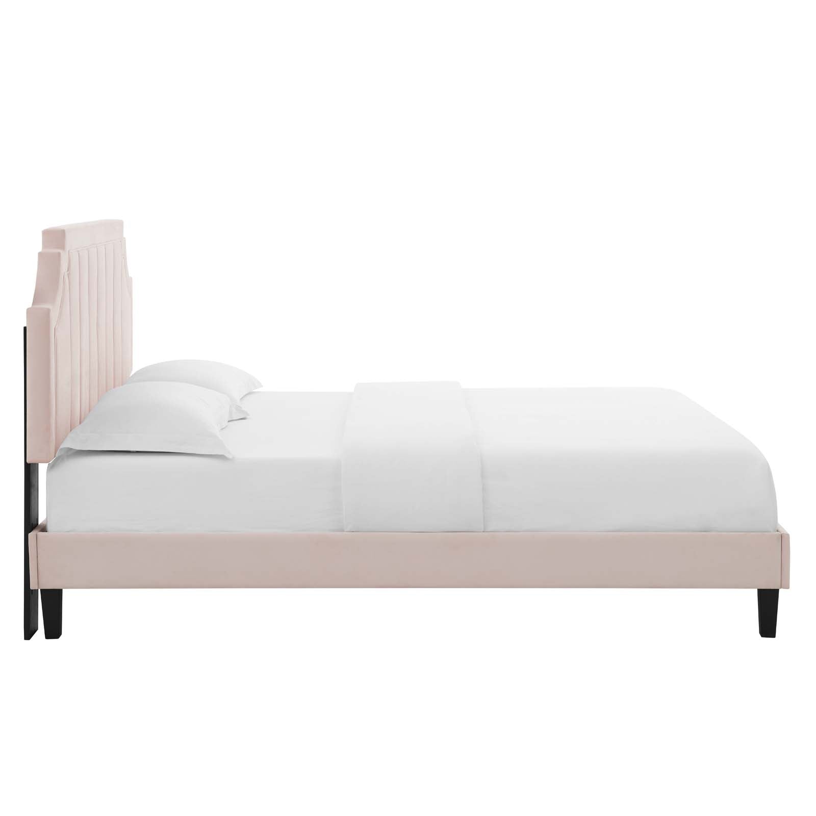 Modway Sienna Performance Velvet Twin Platform Bed | Beds | Modishstore-40