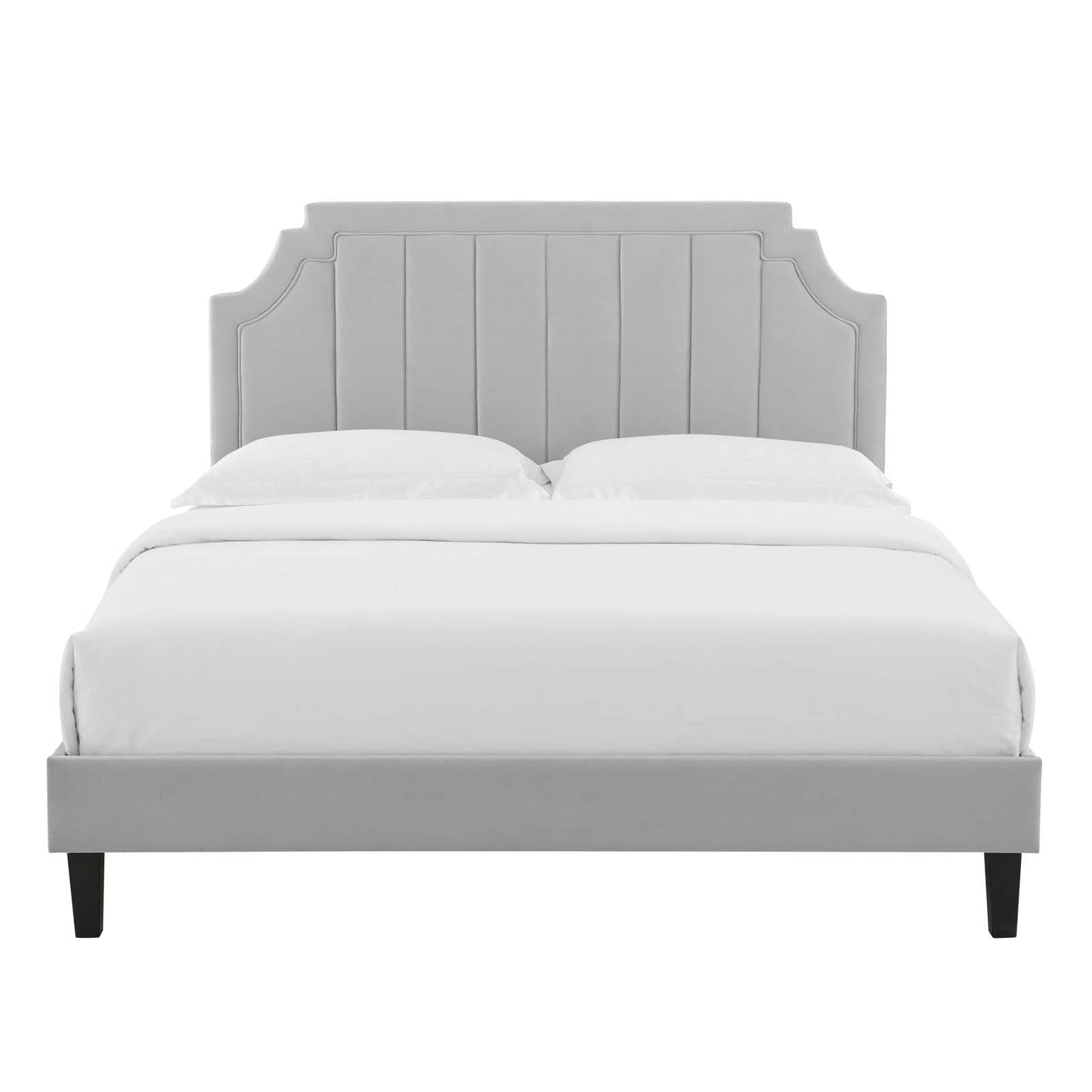 Modway Sienna Performance Velvet Full Platform Bed | Beds | Modishstore-20