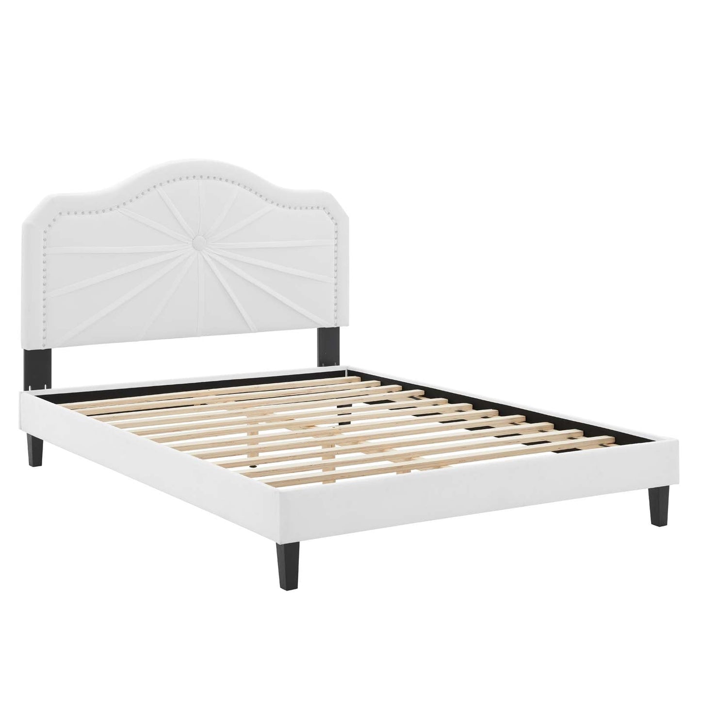 Modway Portia Performance Velvet King Platform Bed | Beds | Modishstore-52