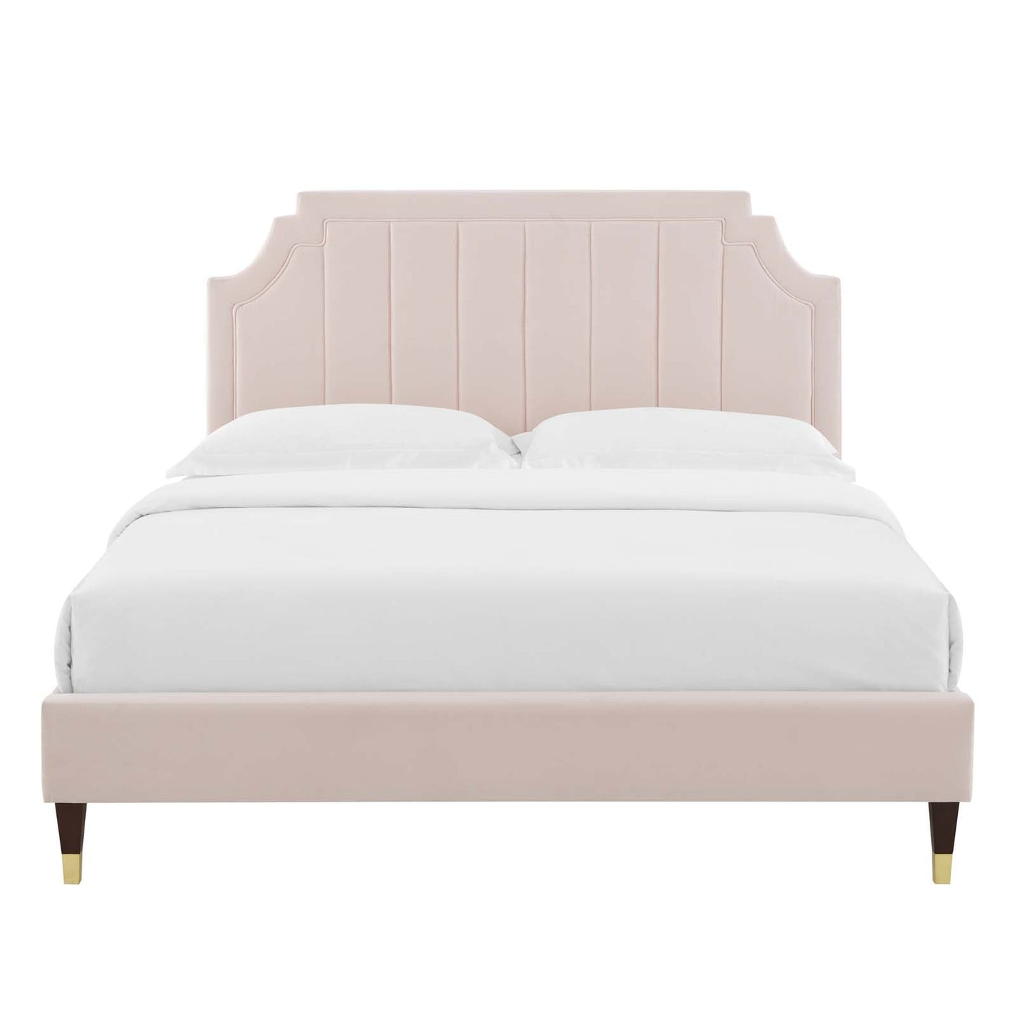 Modway Sienna Performance Velvet King Platform Bed | Beds | Modishstore-46