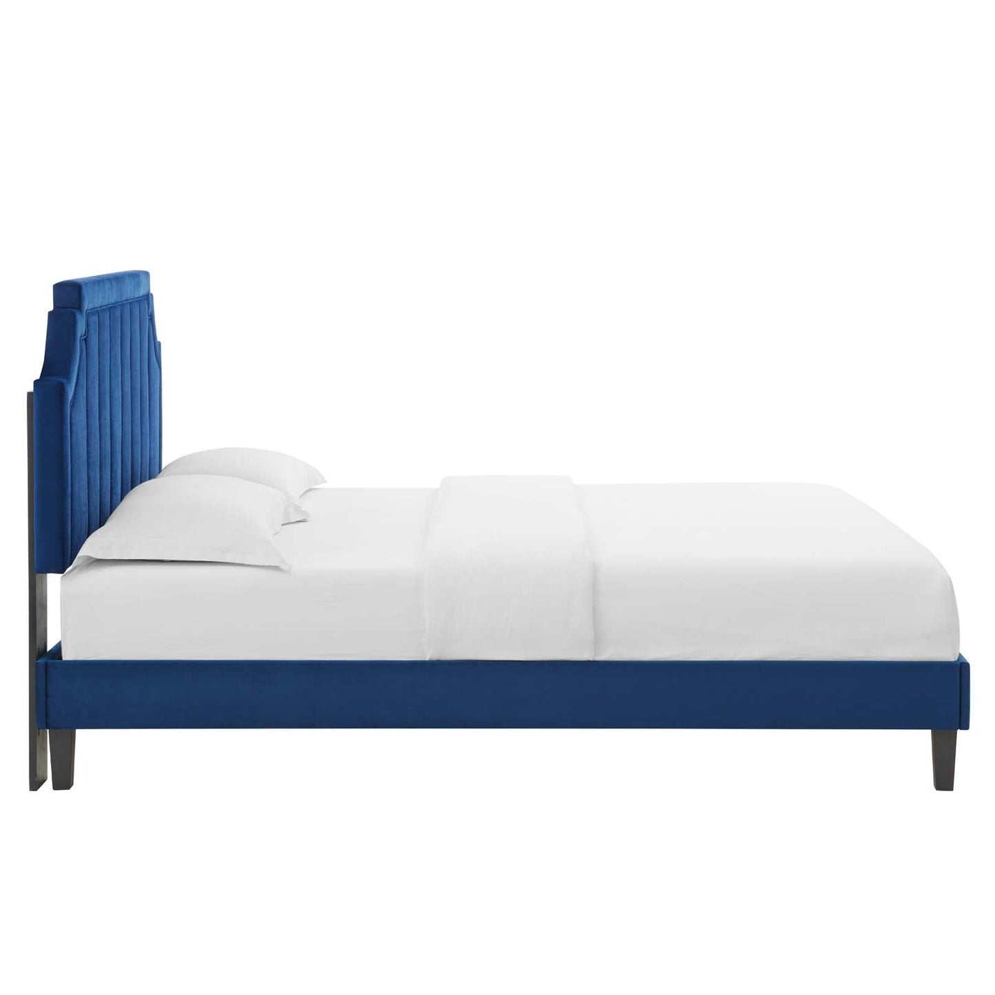 Modway Sienna Performance Velvet King Platform Bed | Beds | Modishstore-32