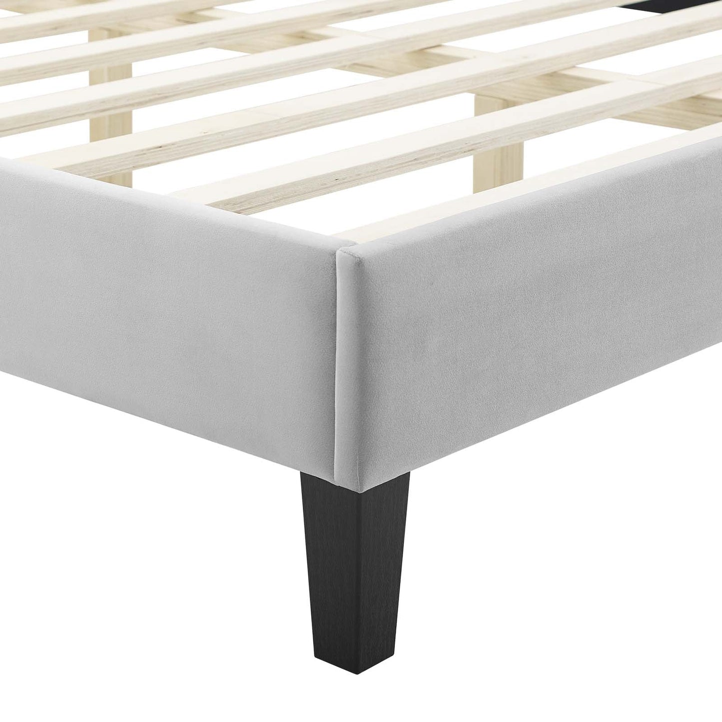 Modway Lindsey Performance Velvet King Platform Bed | Beds | Modishstore-20