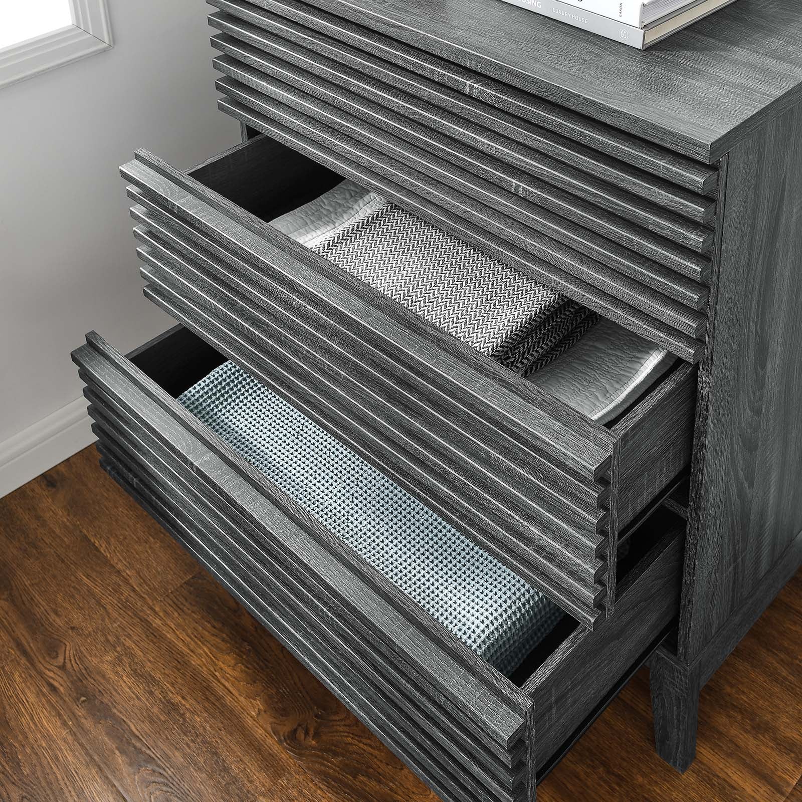 Render 3-Drawer Bachelor's Chest By Modway - MOD-6965 | Drawers | Modishstore - 6