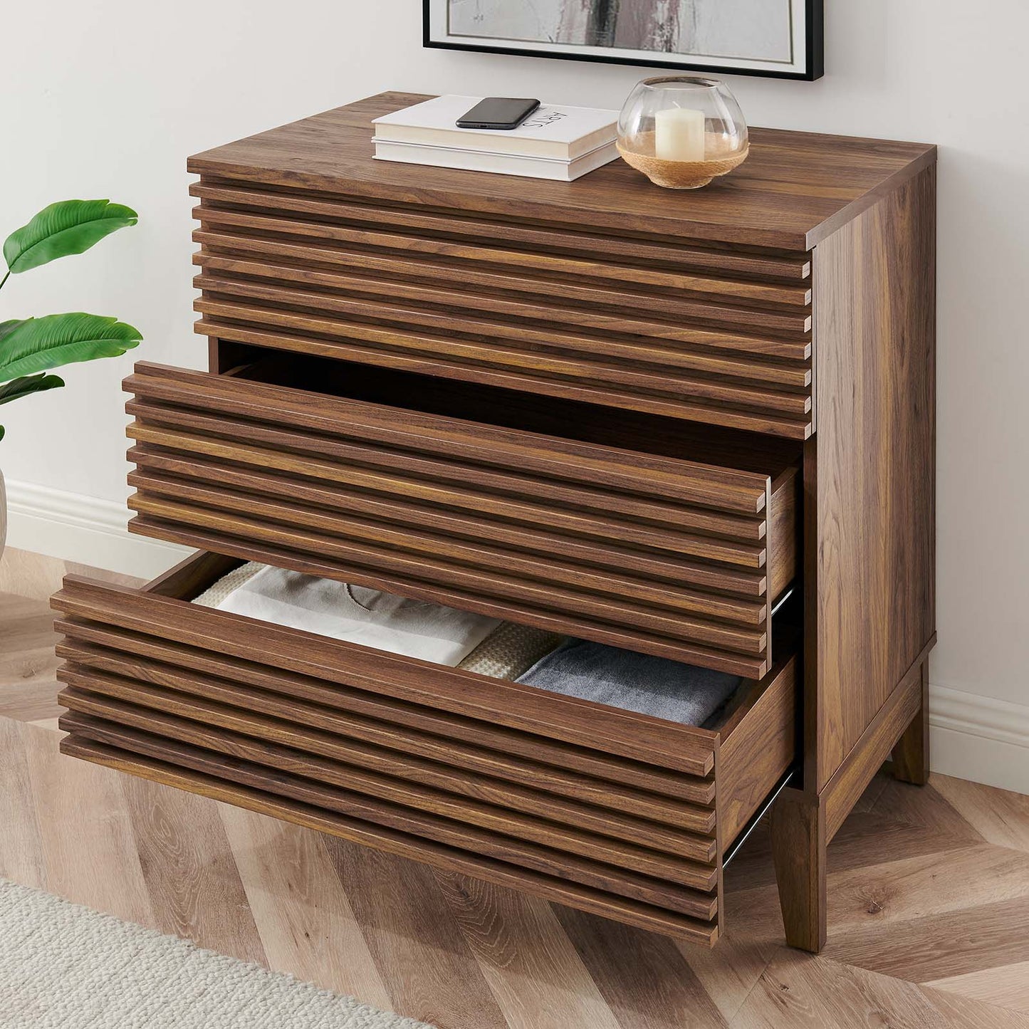 Render 3-Drawer Bachelor's Chest By Modway - MOD-6965