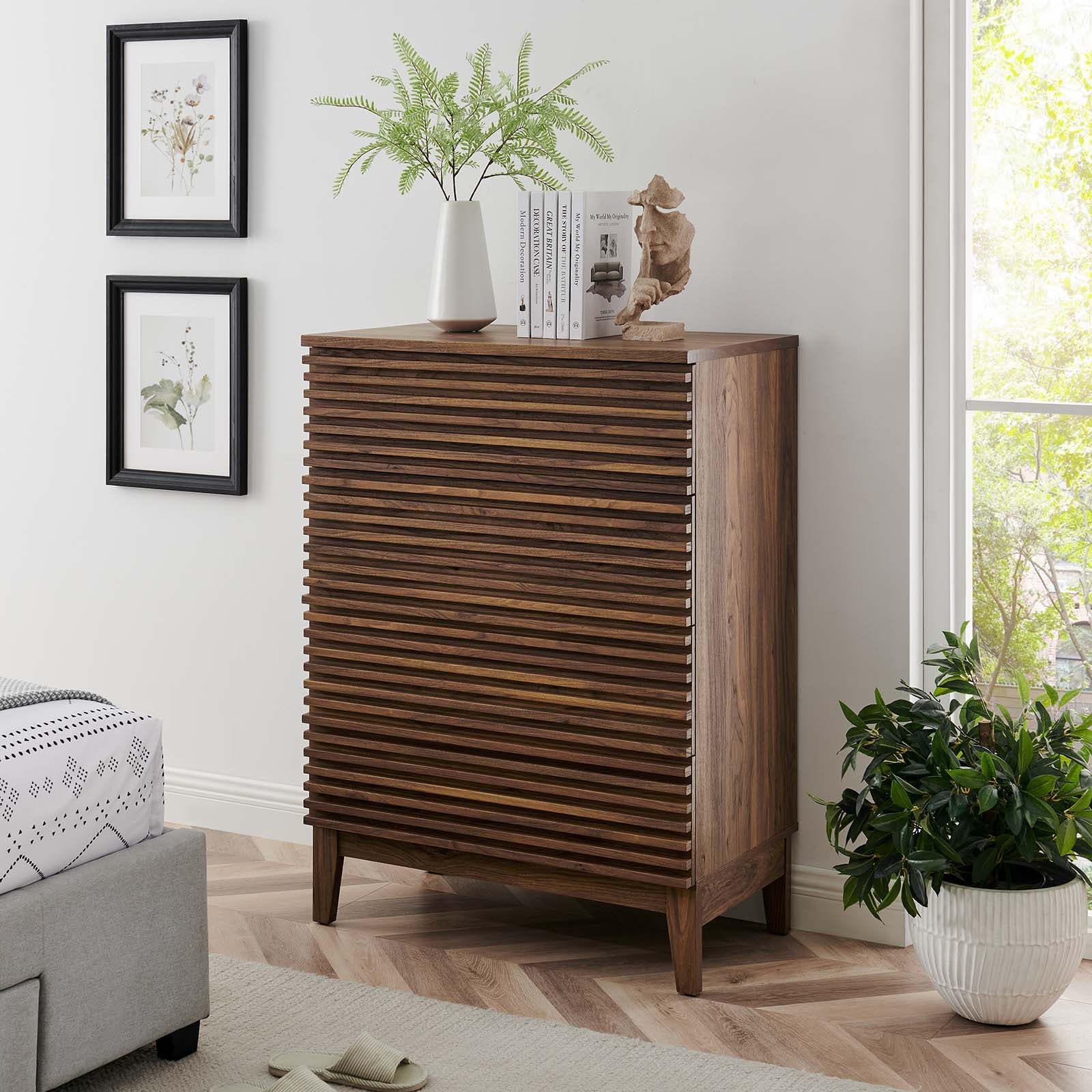 Render 4-Drawer Dresser Chest By Modway - MOD-6966 | Dressers | Modishstore