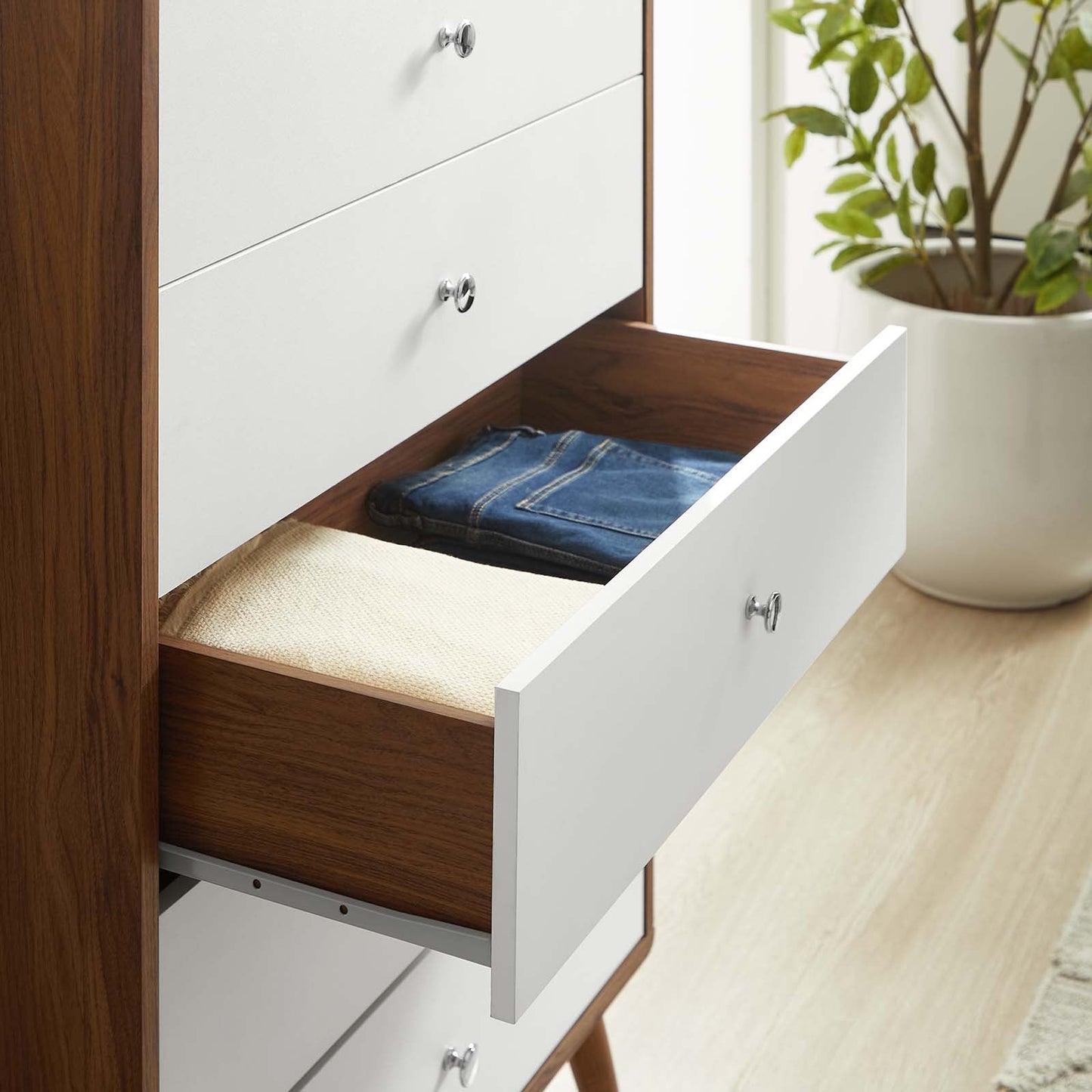 Transmit 5-Drawer Chest By Modway - MOD-7020 | Dressers | Modishstore - 7