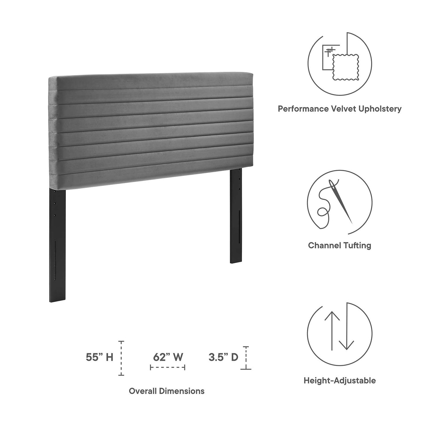 Tranquil Twin Headboard By Modway - MOD-7023 | Headboards | Modishstore - 13