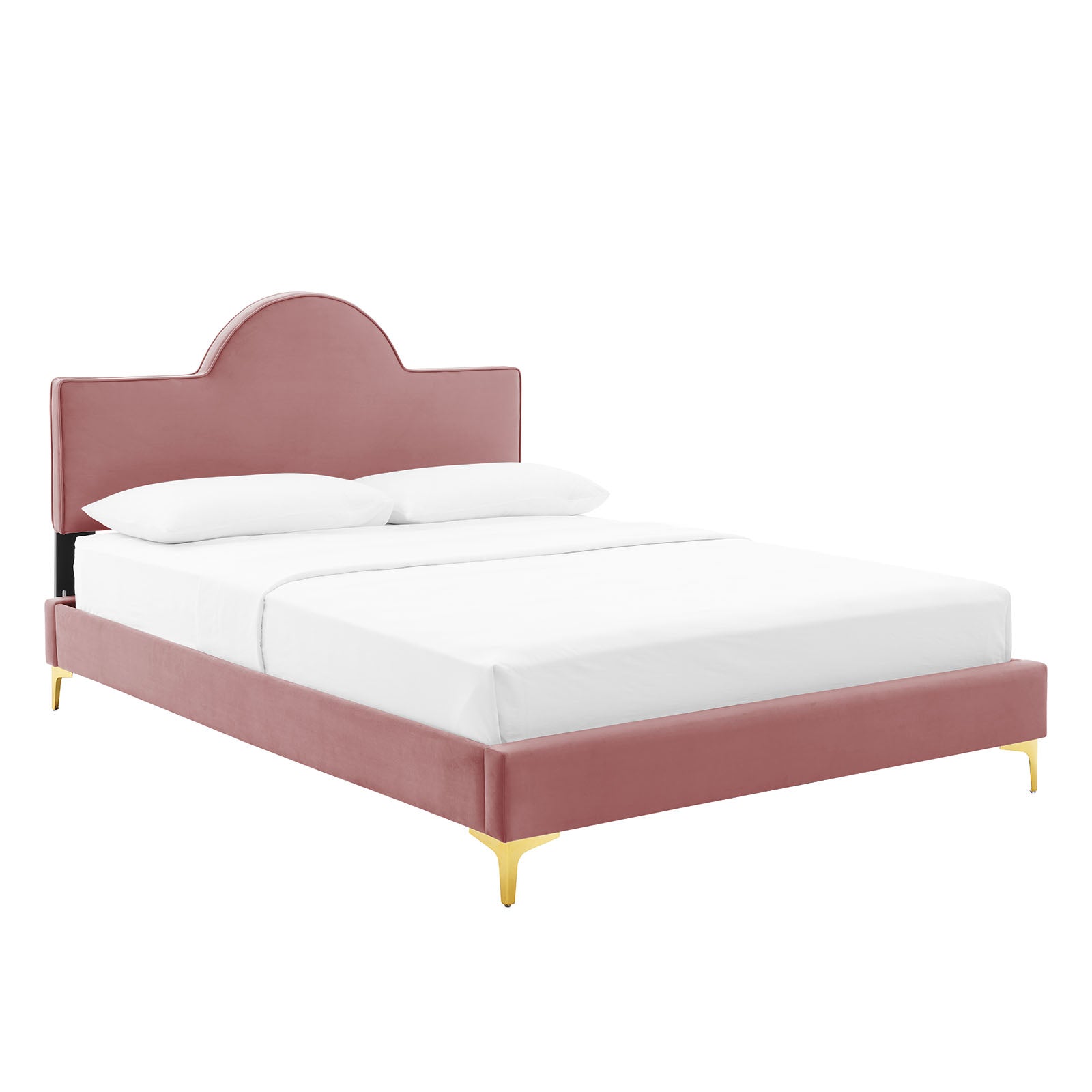 Sunny Performance Velvet Twin Bed By Modway | Beds | Modishstore-10