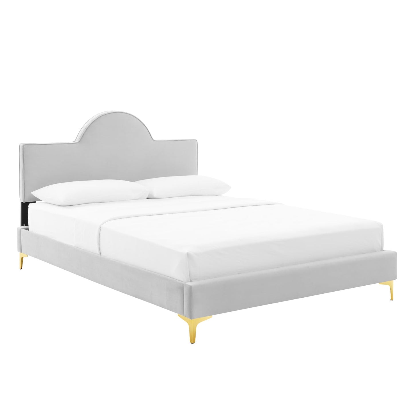 Sunny Performance Velvet Twin Bed By Modway | Beds | Modishstore-19