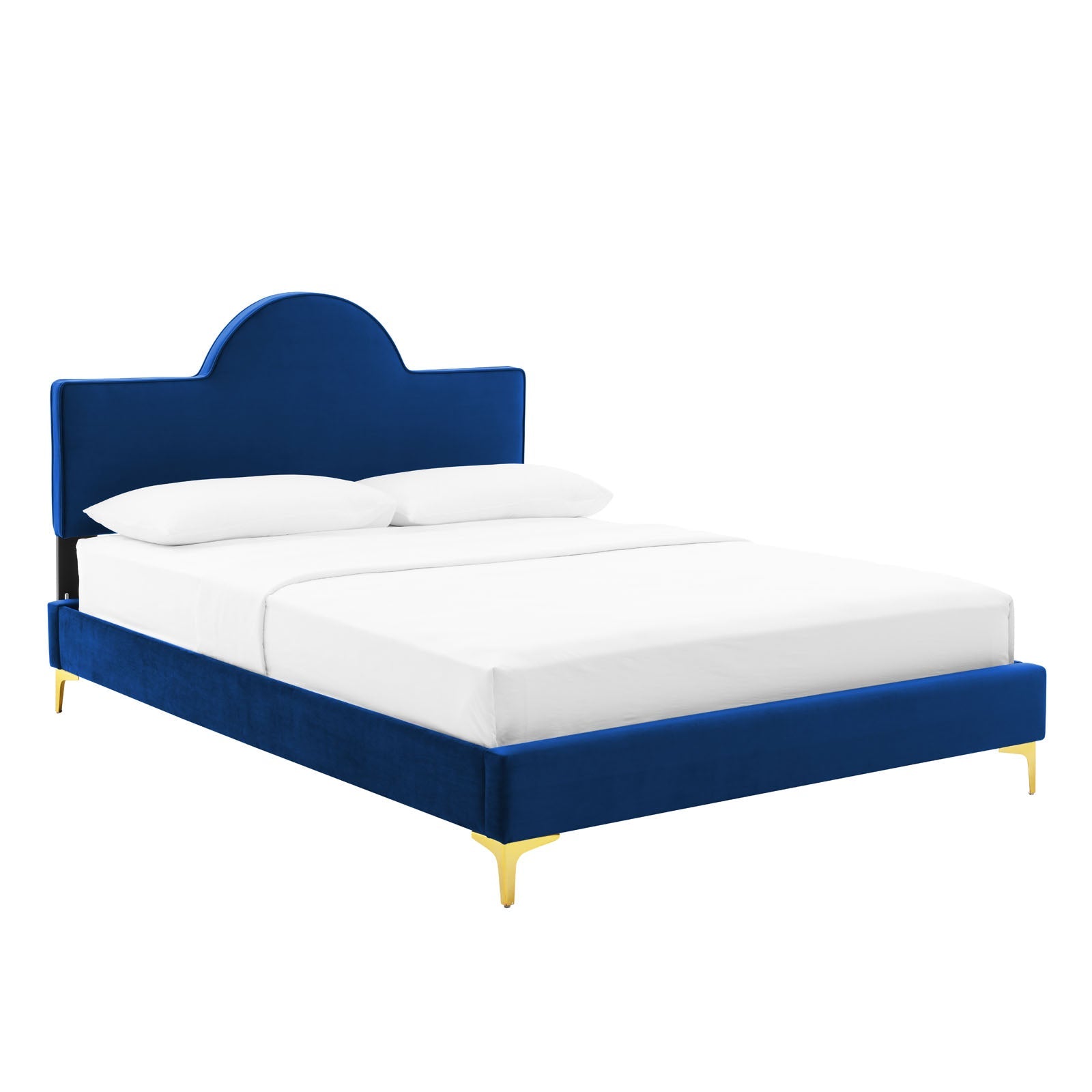 Sunny Performance Velvet Twin Bed By Modway | Beds | Modishstore-37