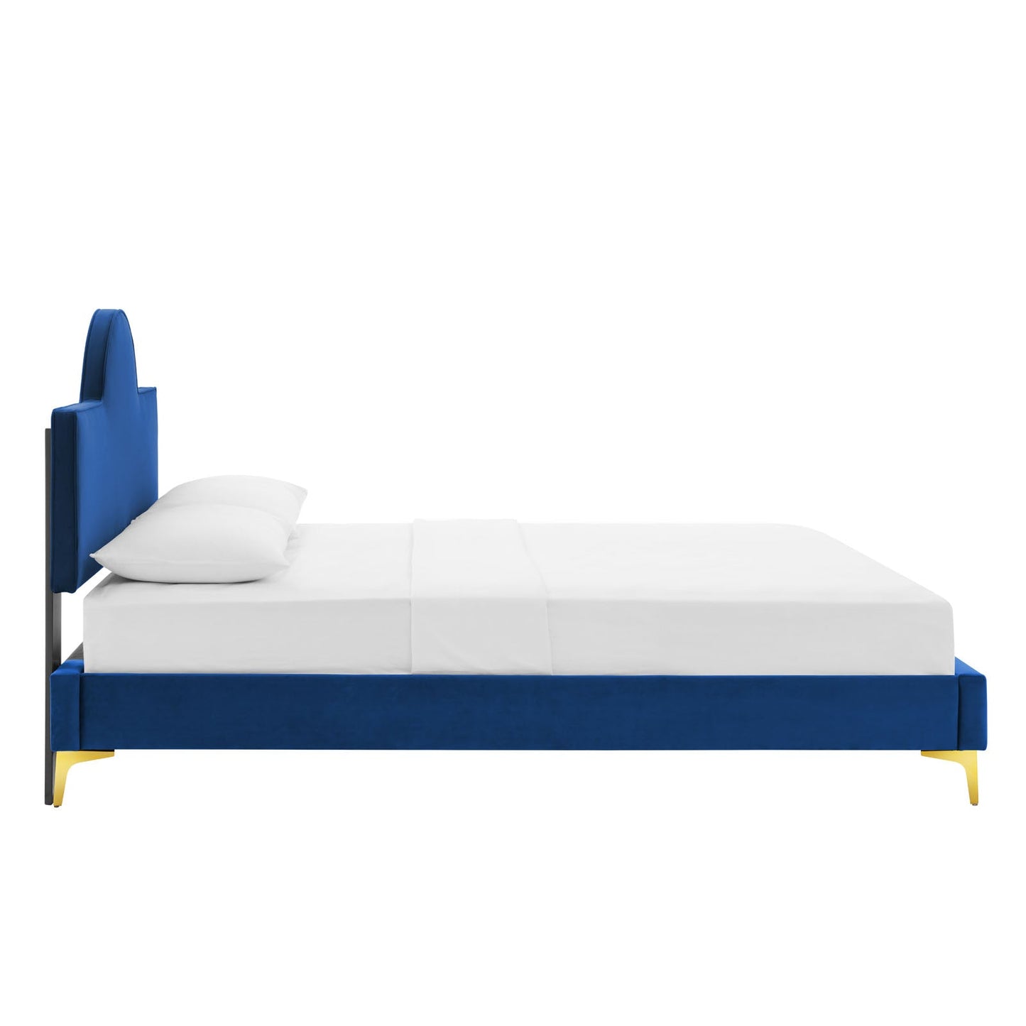 Sunny Performance Velvet Twin Bed By Modway | Beds | Modishstore-40