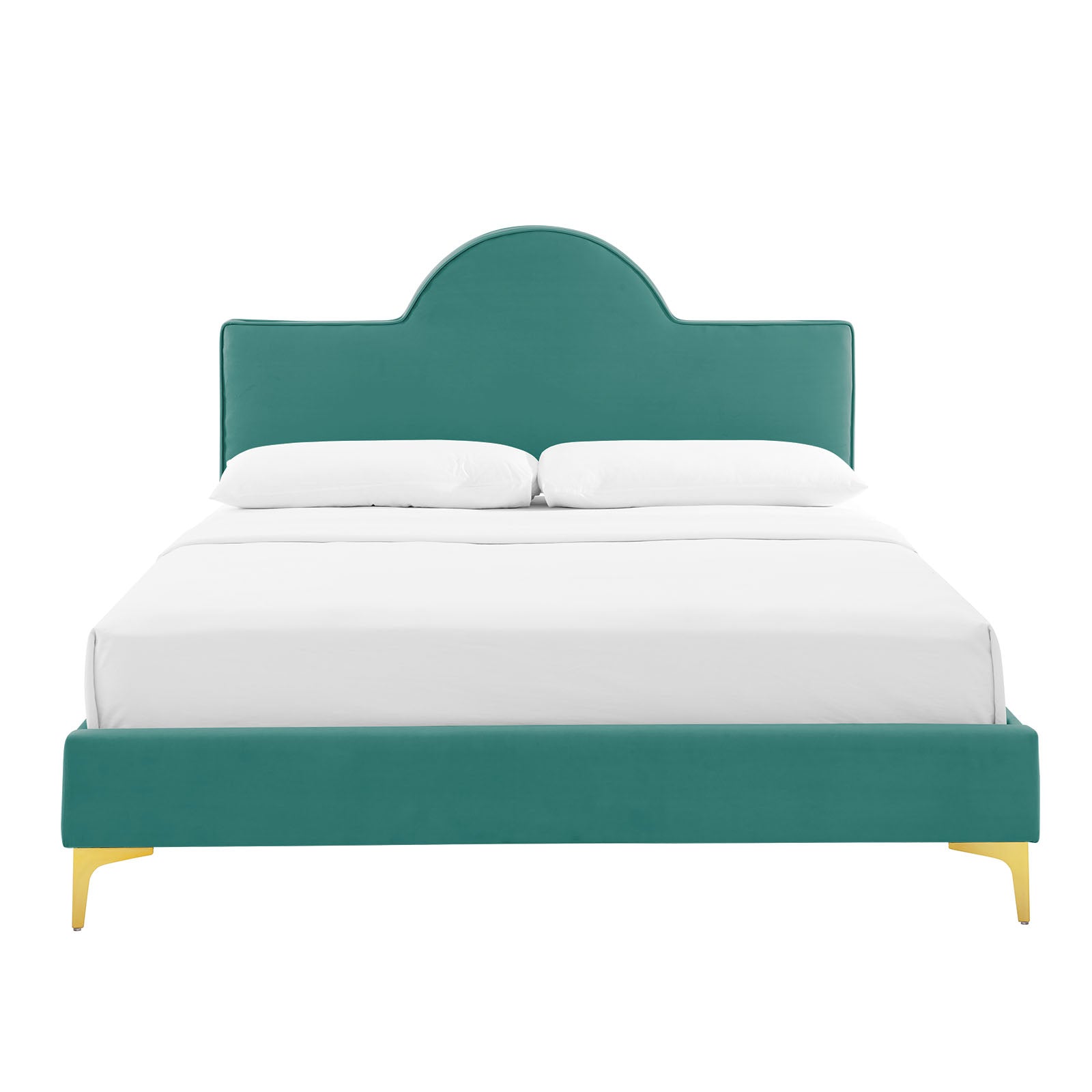 Sunny Performance Velvet Twin Bed By Modway | Beds | Modishstore-59