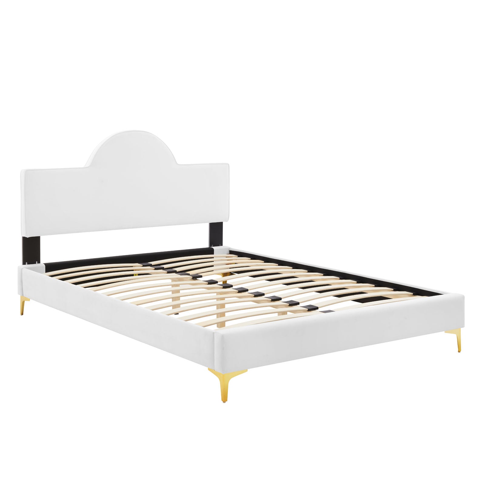 Sunny Performance Velvet Twin Bed By Modway | Beds | Modishstore-66