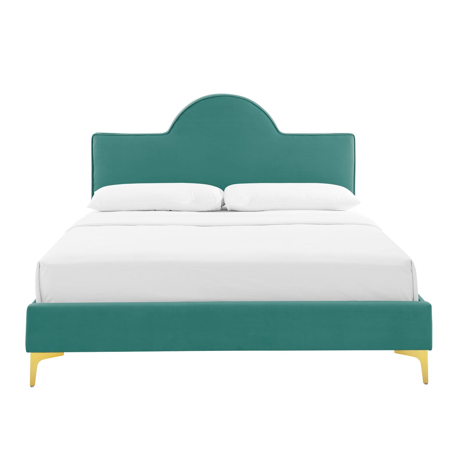 Sunny Performance Velvet King Bed By Modway | Beds | Modishstore-59