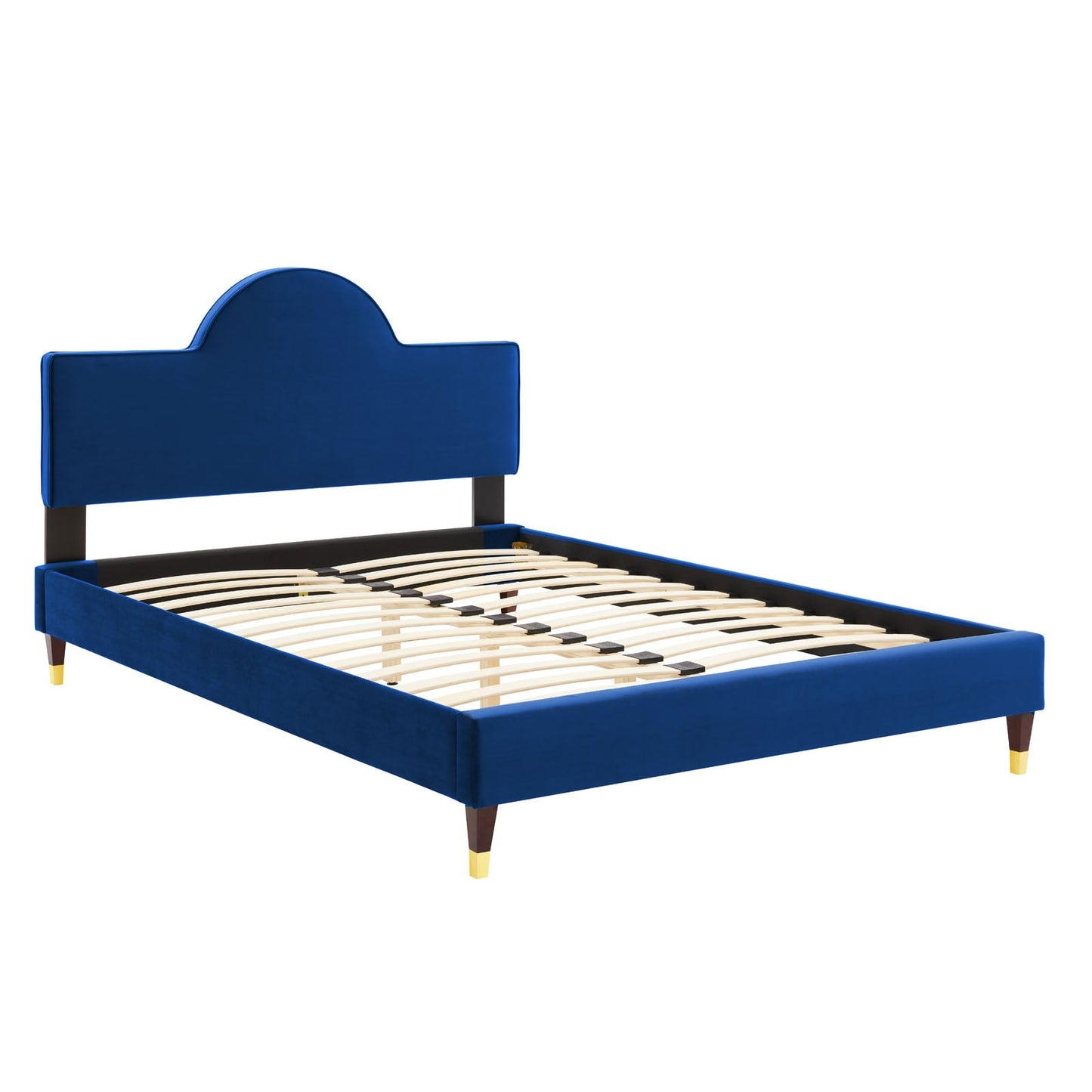 Aurora Performance Velvet Twin Bed By Modway | Beds | 