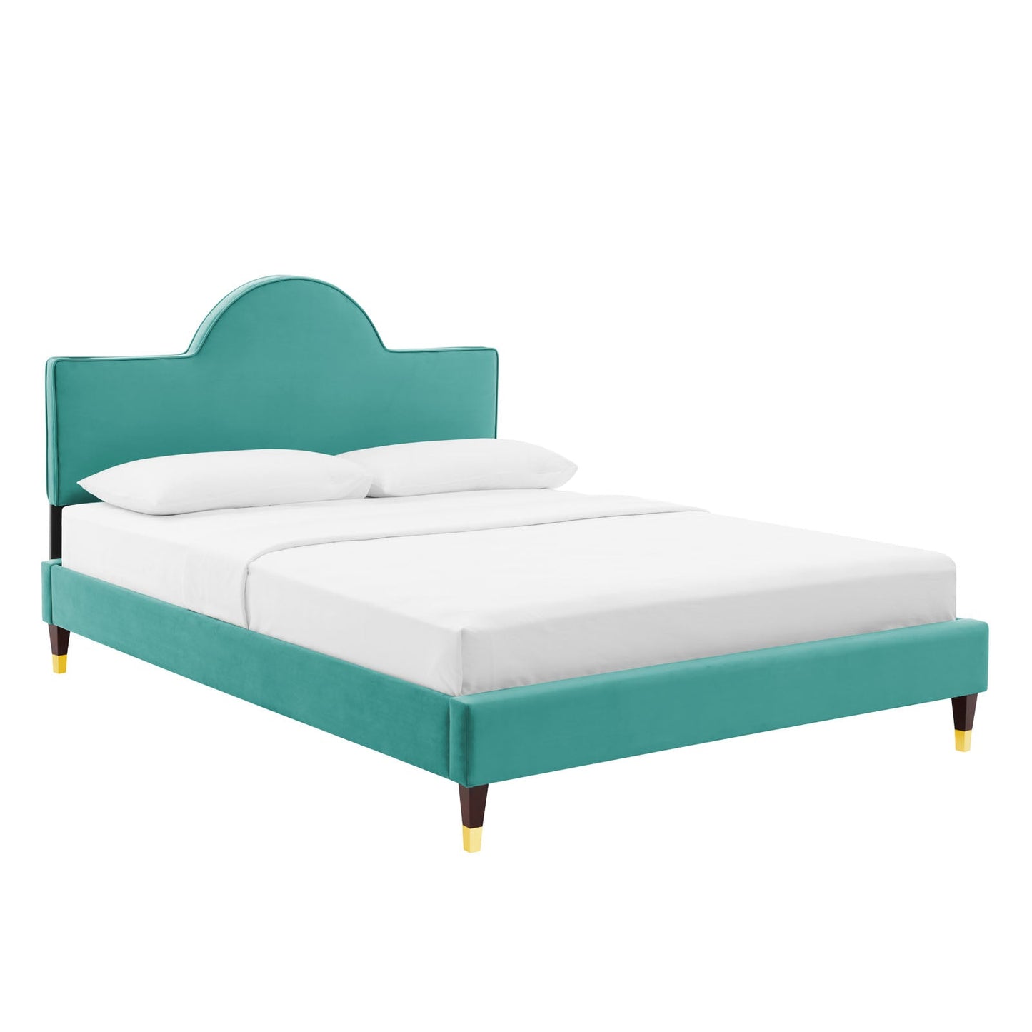 Aurora Performance Velvet Full Bed By Modway | Beds | 