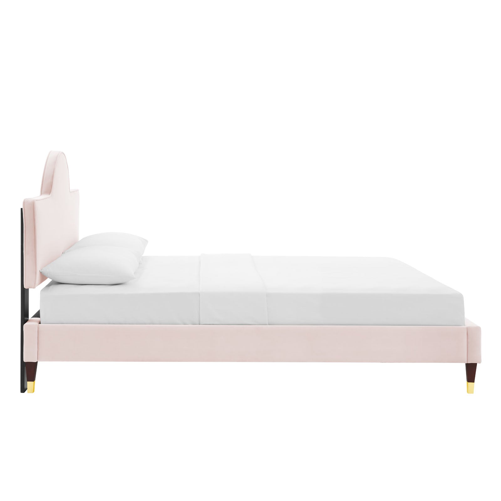 Aurora Performance Velvet King Bed By Modway | Beds | 
