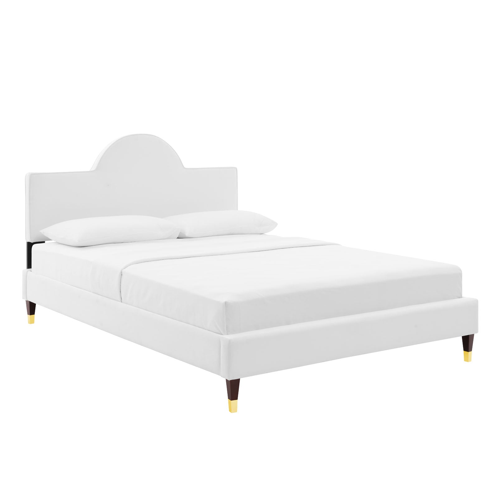 Aurora Performance Velvet King Bed By Modway | Beds | 