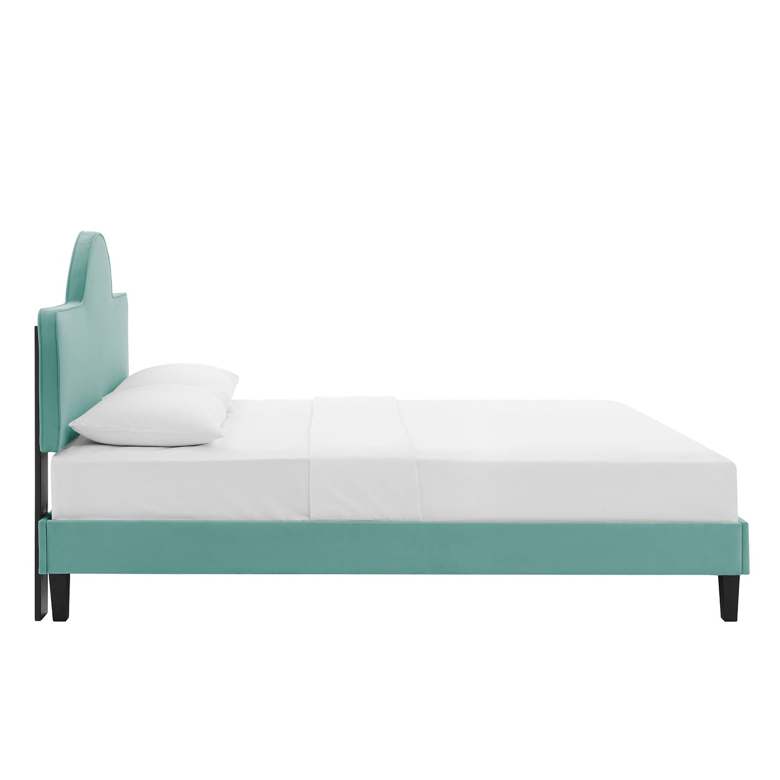 Soleil Performance Velvet King Bed By Modway | Beds | Modishstore-31