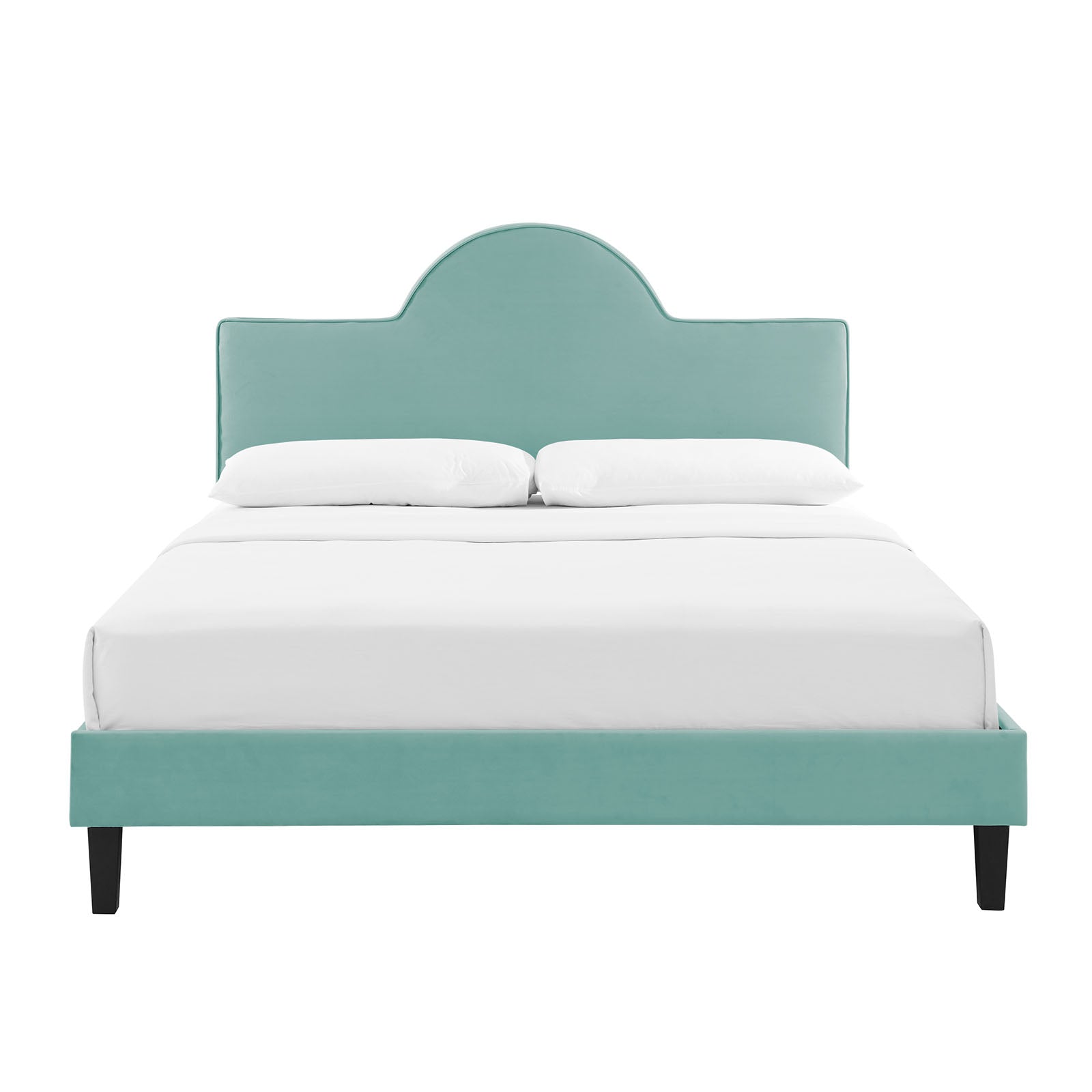 Soleil Performance Velvet King Bed By Modway | Beds | Modishstore-32