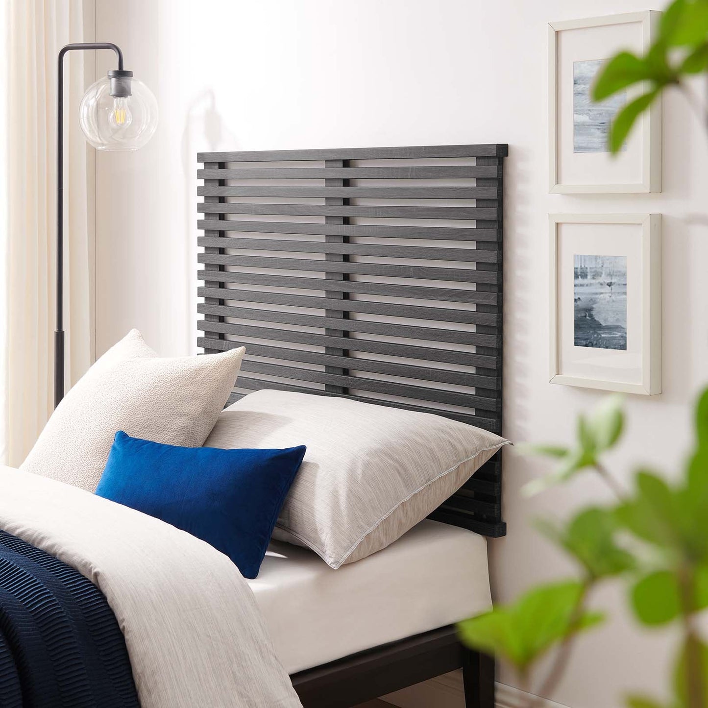 Render Wall Mount Twin Headboard By Modway - MOD-7061 | Headboards | Modishstore