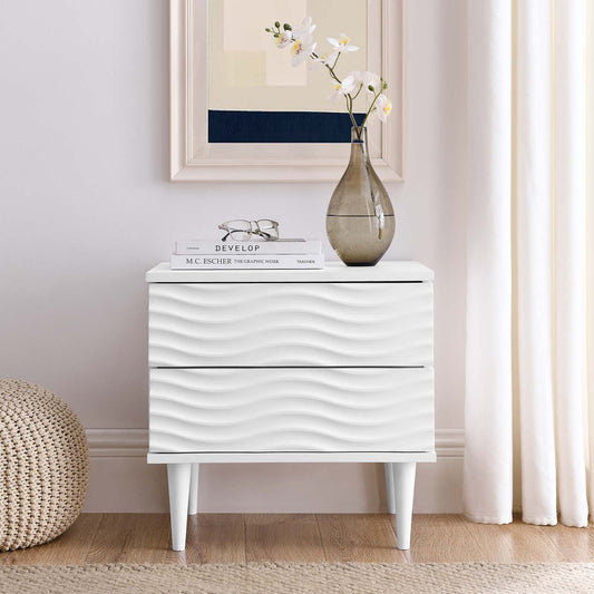 Wavelet 2-Drawer Nightstand By Modway - MOD-7079 | Nightstands | Modishstore