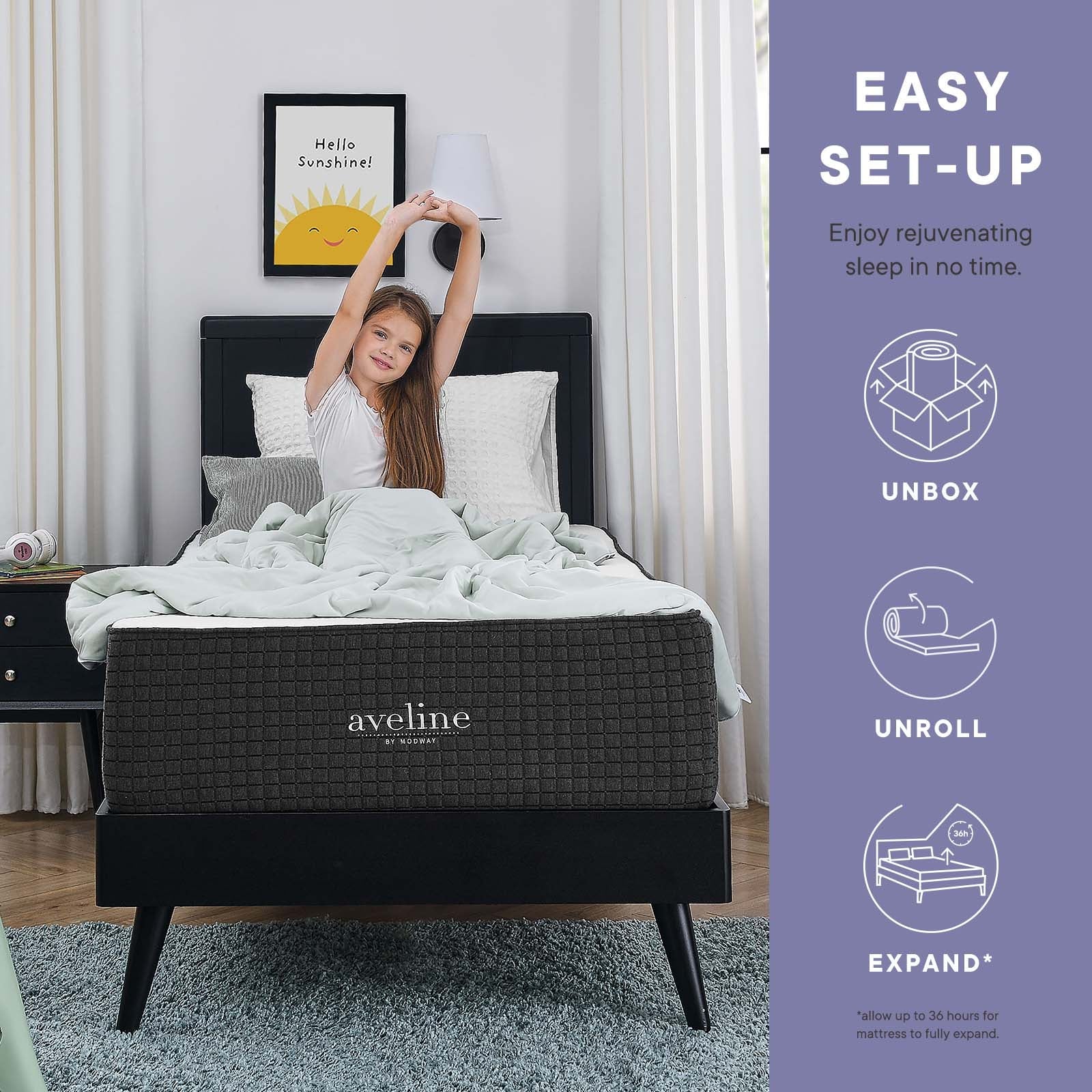 Aveline 8" Twin XL Mattress By Modway - MOD-7107 | Mattresses - 13