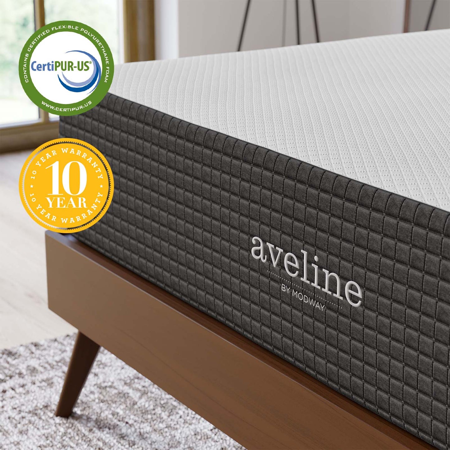 Aveline 12" California King Mattress By Modway - MOD-7108 | Mattresses - 14