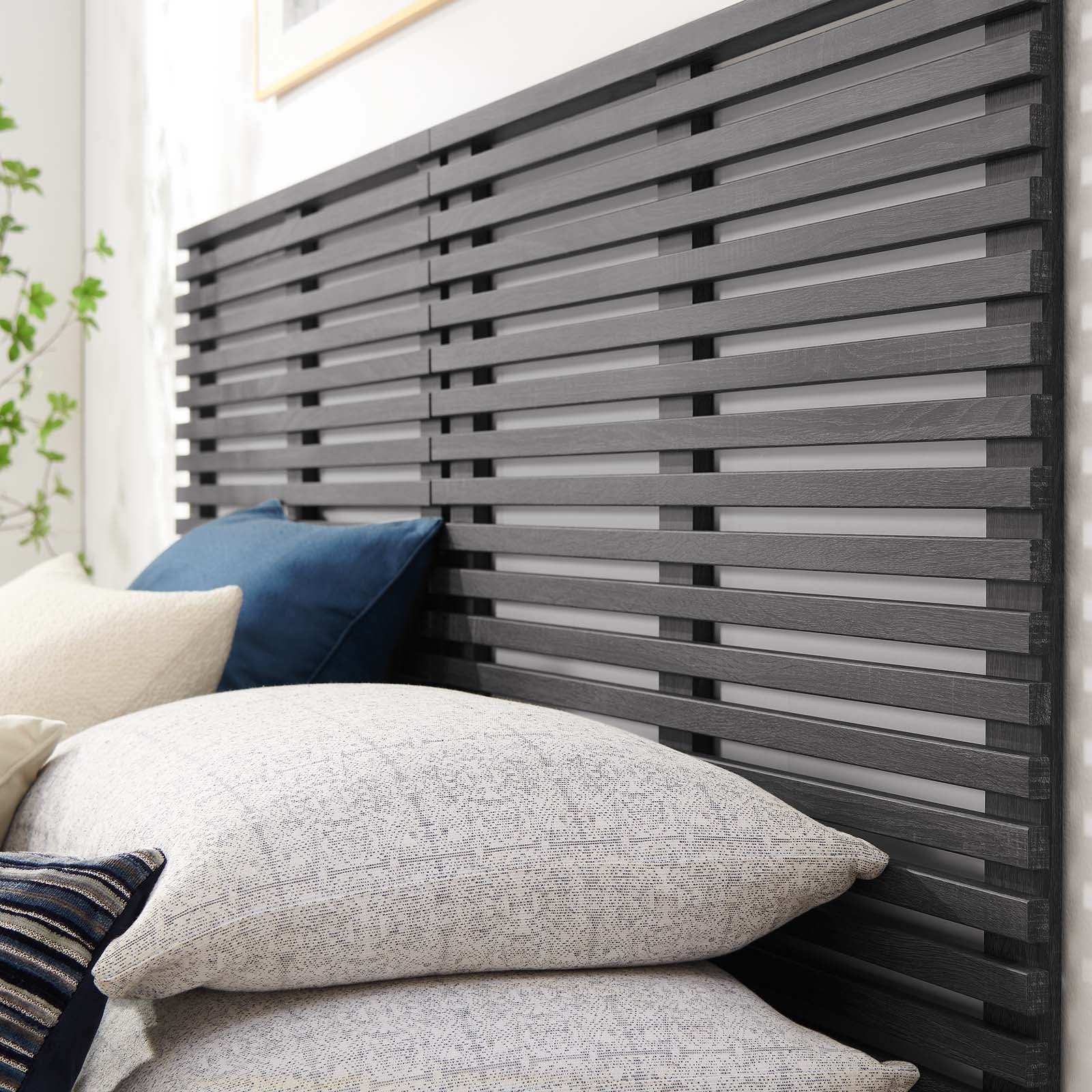 Render Wall Mount King Headboard By Modway - MOD-7111 | Headboards | Modishstore - 7