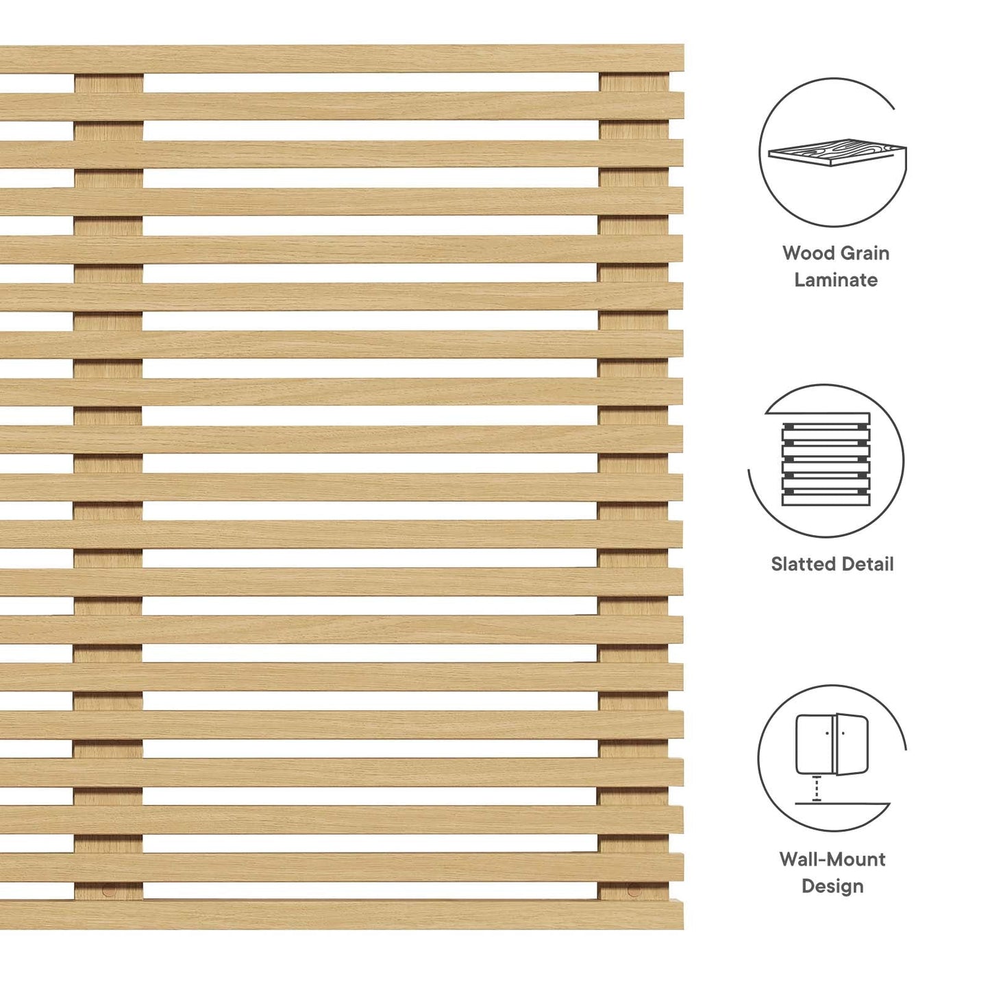 Render Wall Mount King Headboard By Modway - MOD-7111 | Headboards | Modishstore - 12