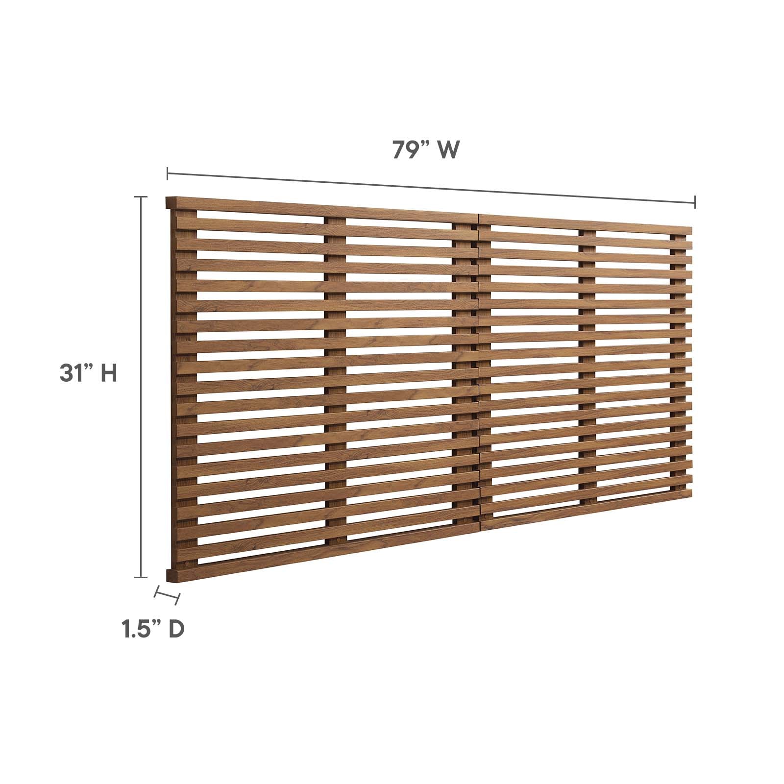 Render Wall Mount King Headboard By Modway - MOD-7111 | Headboards | Modishstore - 20