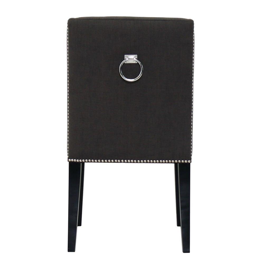 Padma's Plantation Marco Island Dining Chair - Smoke Grey