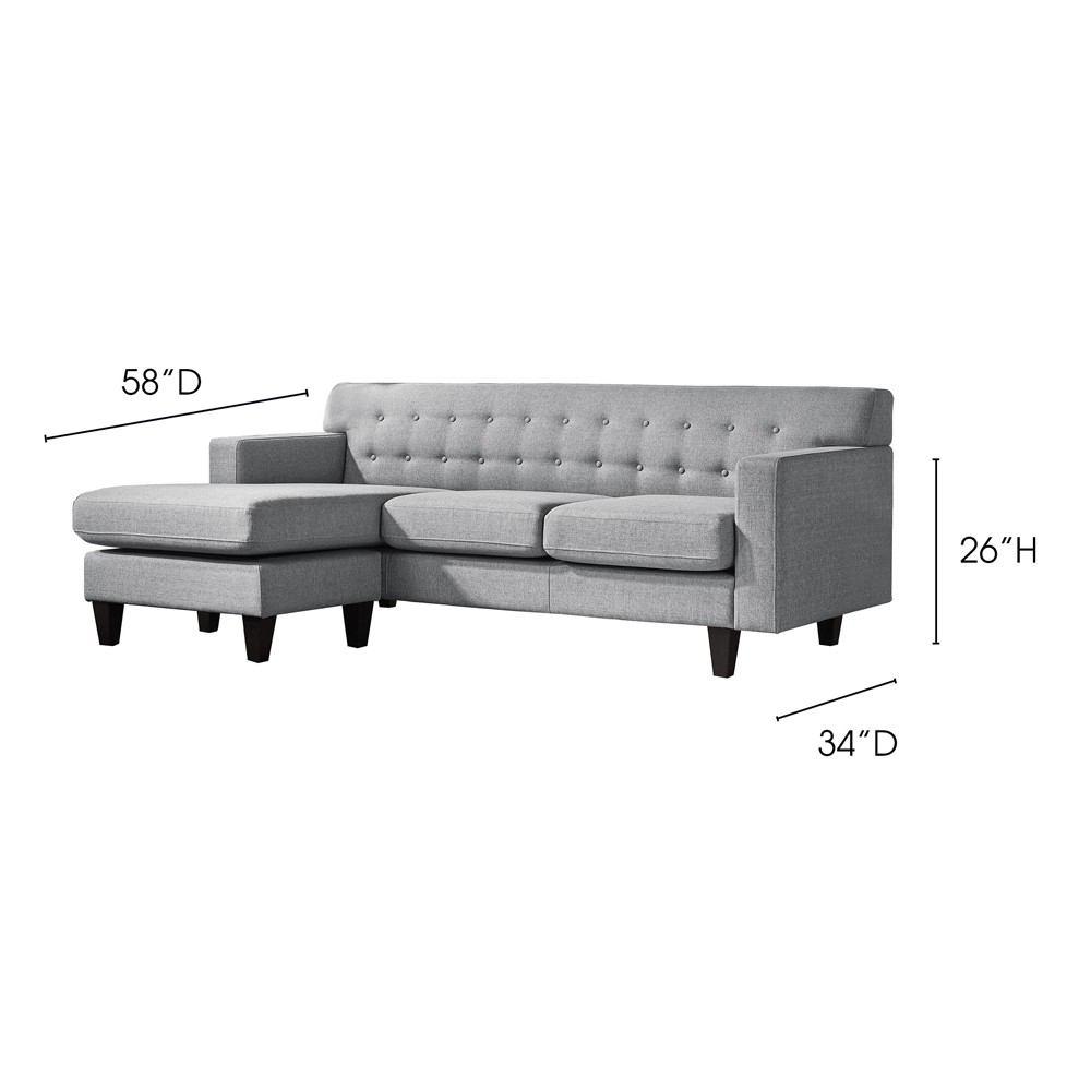 Moe's Home Collection Airling Reversible Sectional