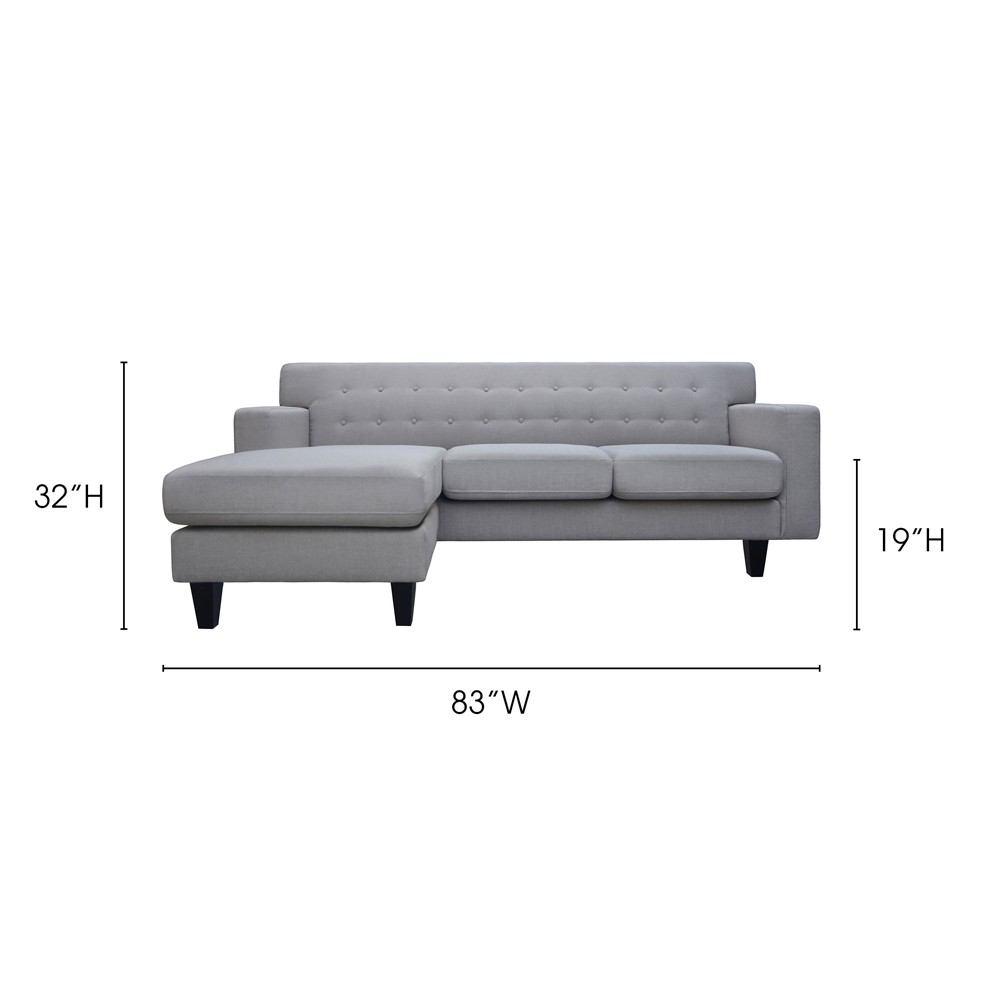 Moe's Home Collection Airling Reversible Sectional
