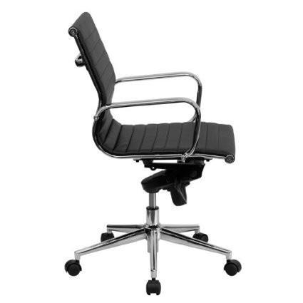 Manhattan Comfort Delancey Mid - Back Adjustable Office Chair - Modish Store