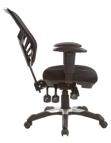 Manhattan Comfort Governor Executive Mesh High - Back Adjustable Office Chair - Modish Store