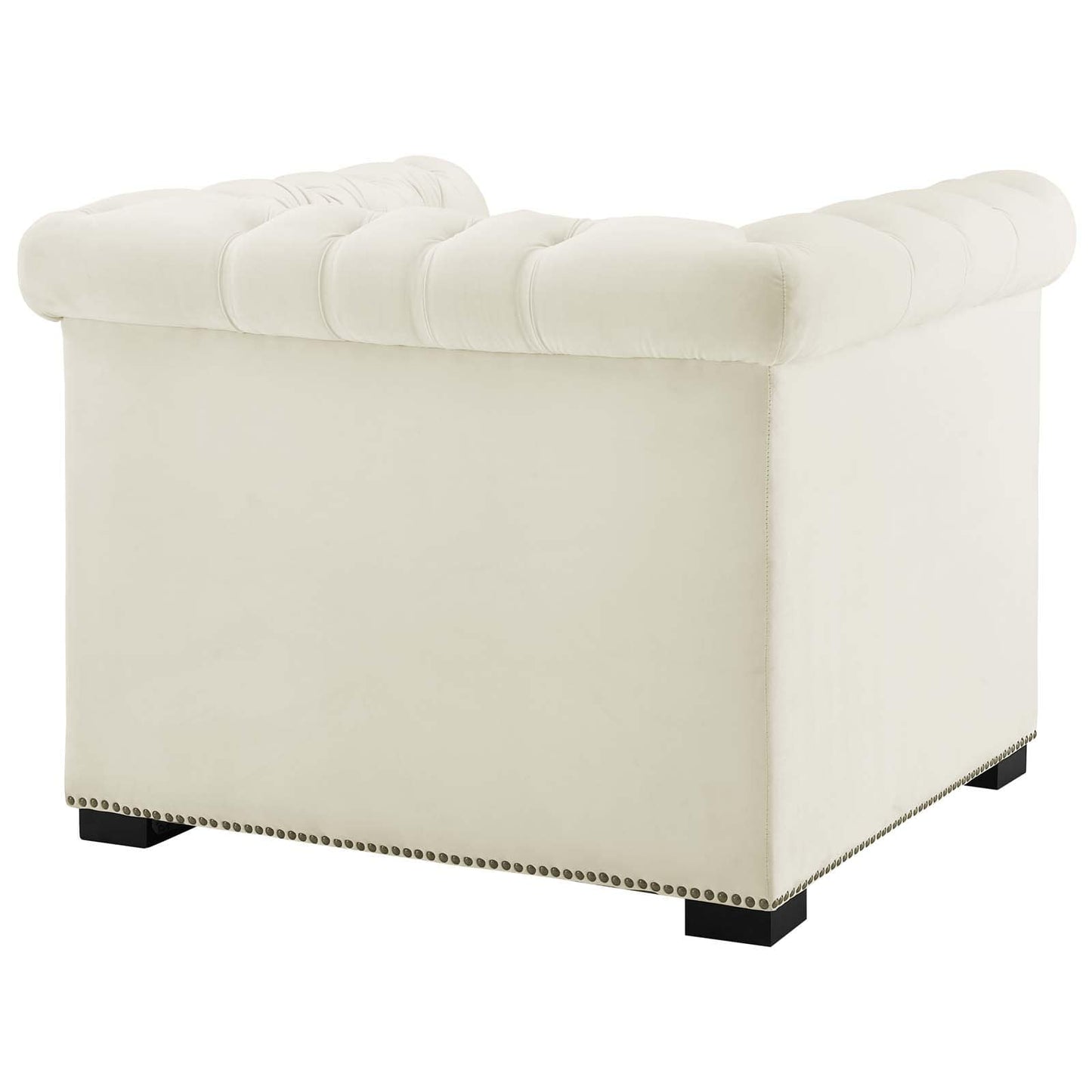 Modway Heritage Upholstered Velvet Armchair | Armchairs | 