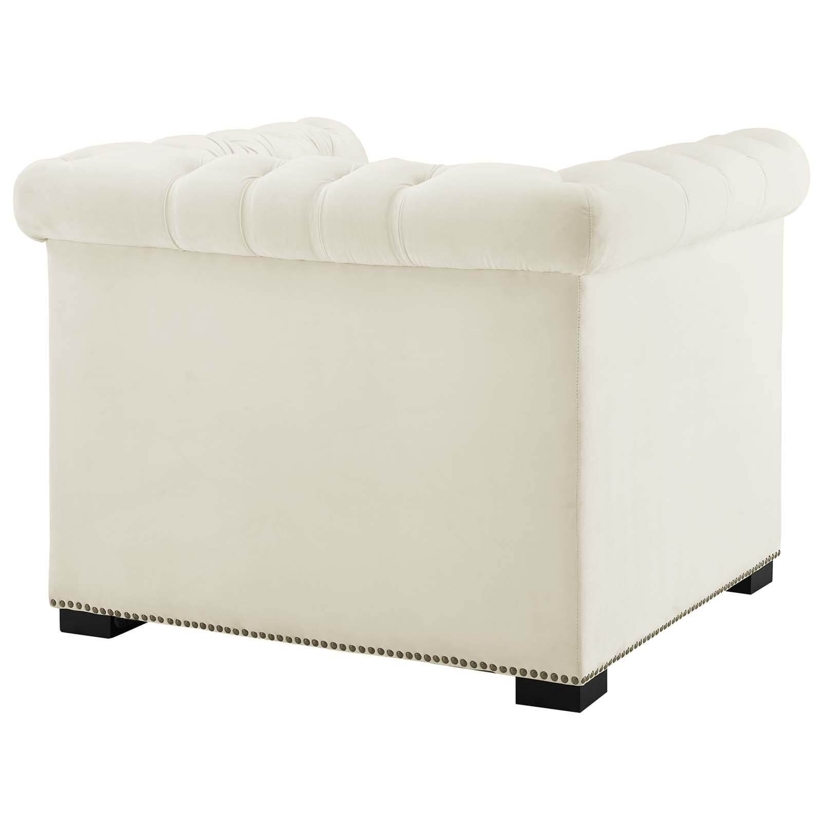 Modway Heritage Upholstered Velvet Armchair | Armchairs | 