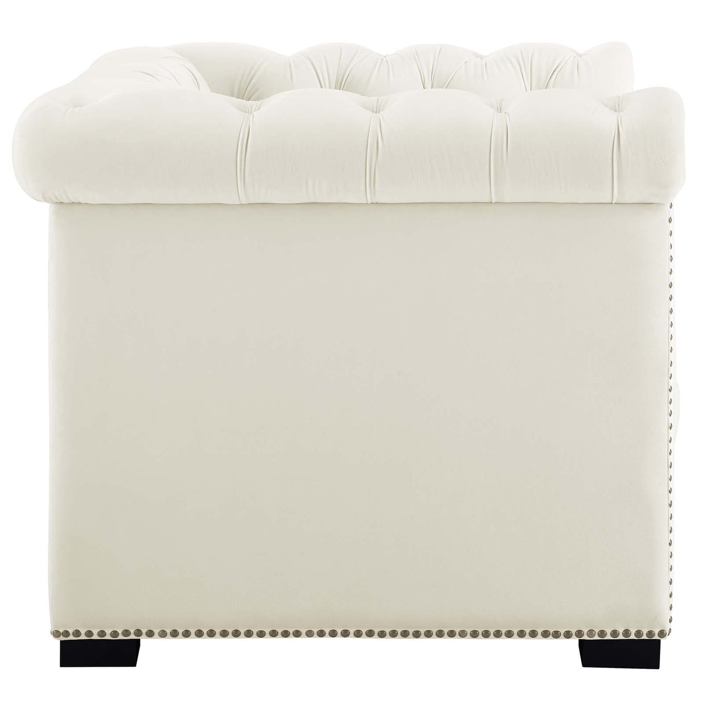 Modway Heritage Upholstered Velvet Armchair | Armchairs | 