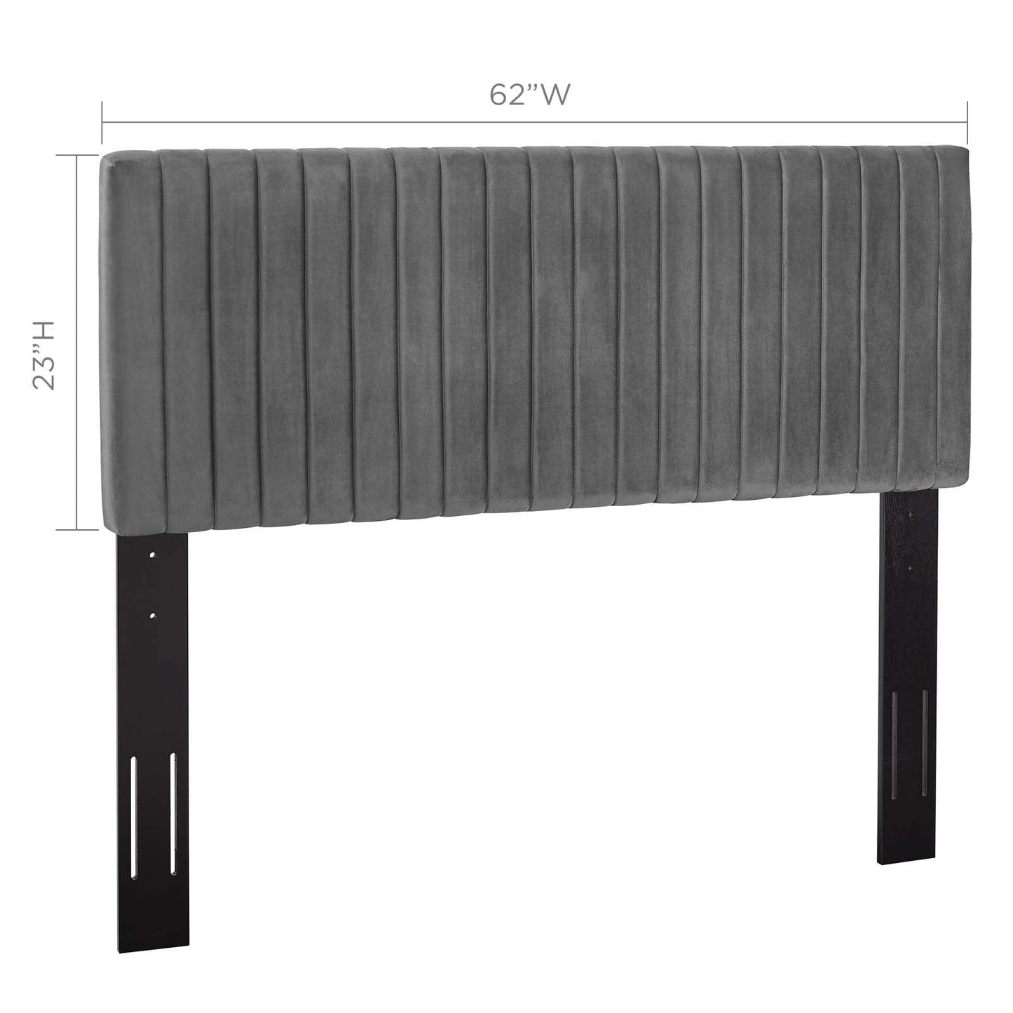 Modway Keira Full/Queen Performance Velvet Headboard | Headboards | Modishstore-22